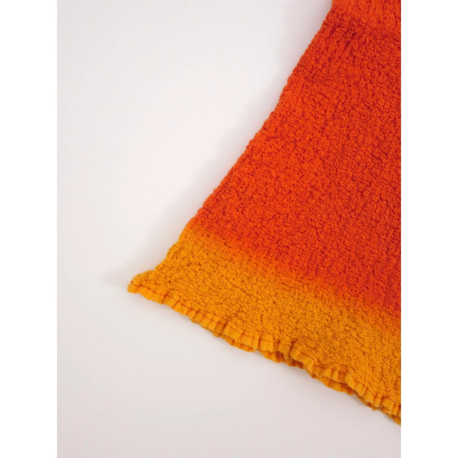 ISSEY MIYAKE Gilet Orange vintage, passéist — photo 12