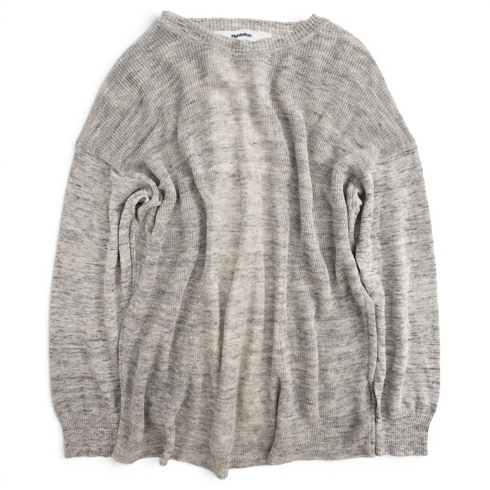 PLANTATION Sweat Gris vintage, passéist — photo 1