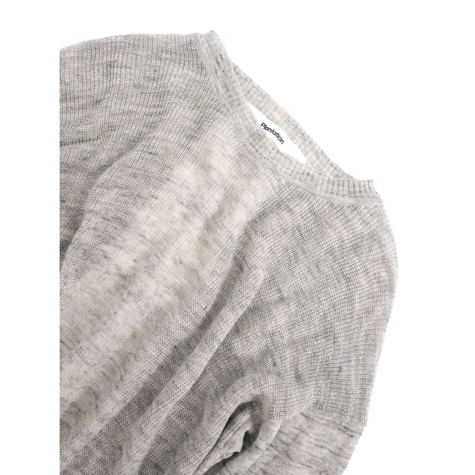 PLANTATION Sweat Gris vintage, passéist — photo 3