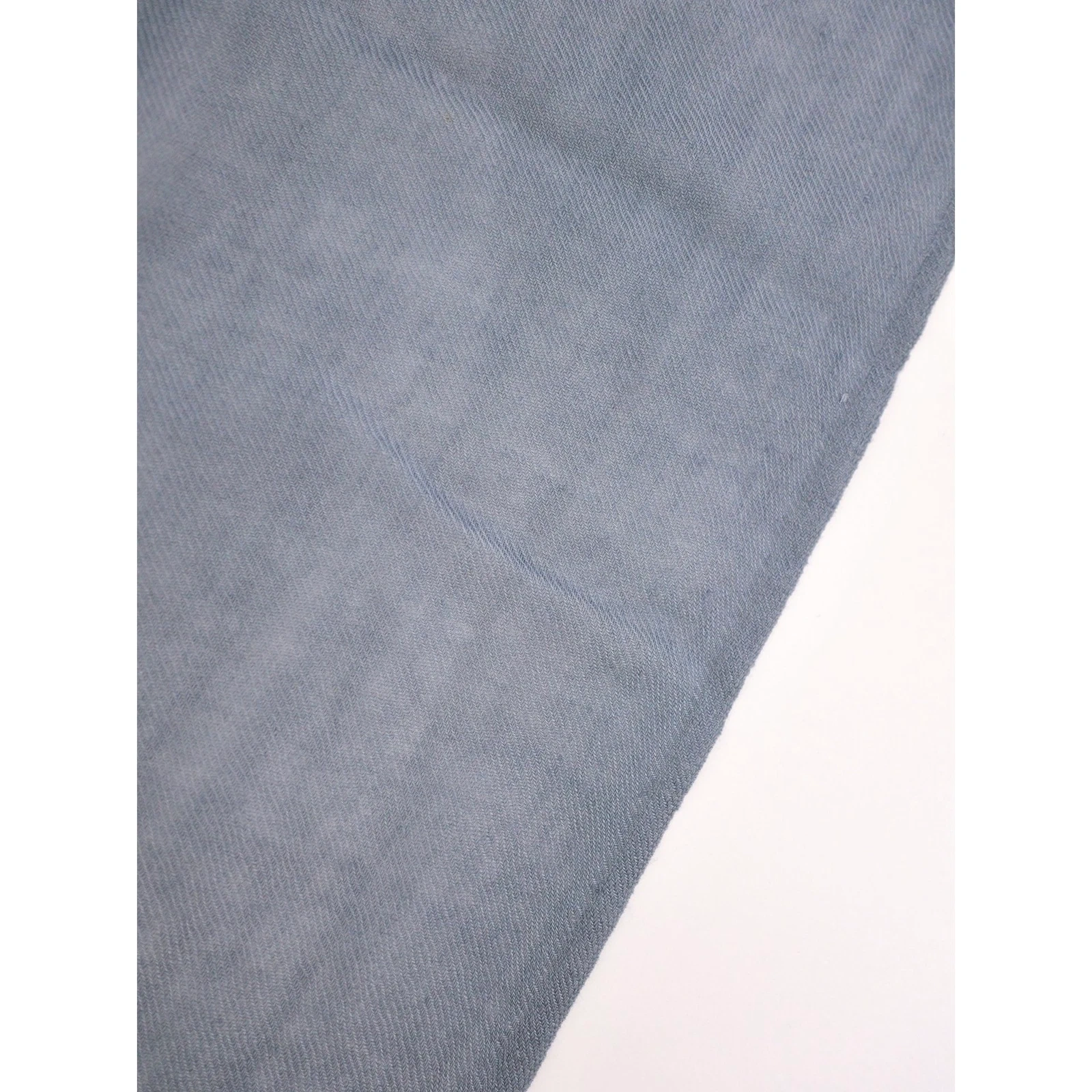 YOHJI YAMAMOTO Echarpe en laine Gris vintage, passéist — photo 7