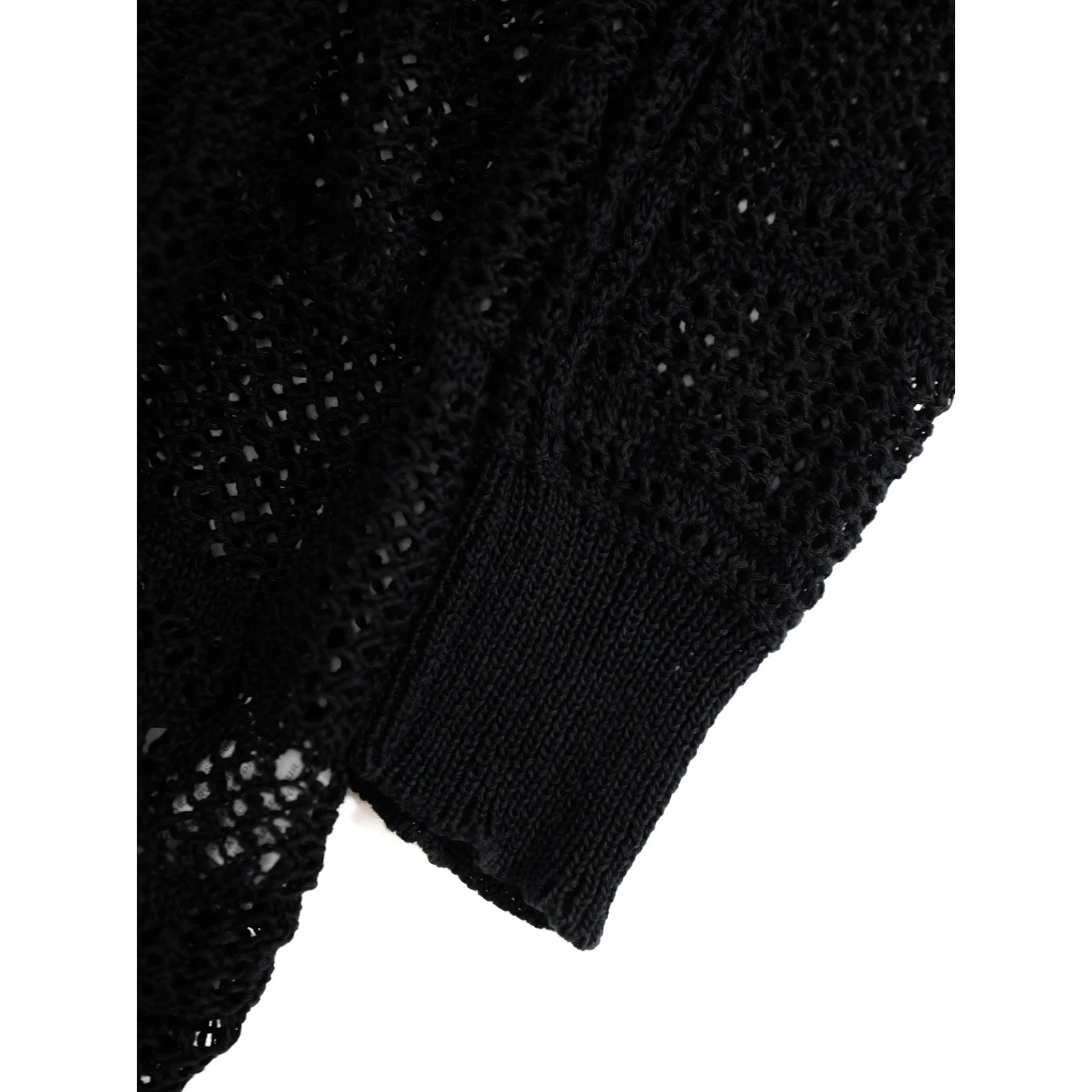TSUMORI CHISATO Cardigan Noir vintage, passéist — photo 6