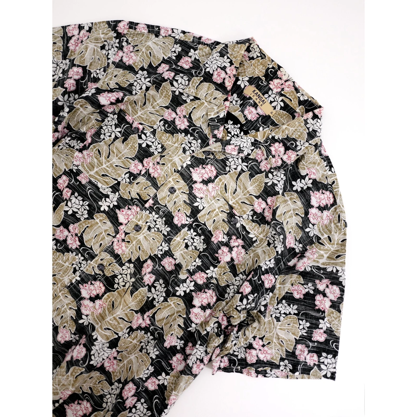 KANSAI YAMAMOTO Chemise Multicolore vintage, passéist — photo 2
