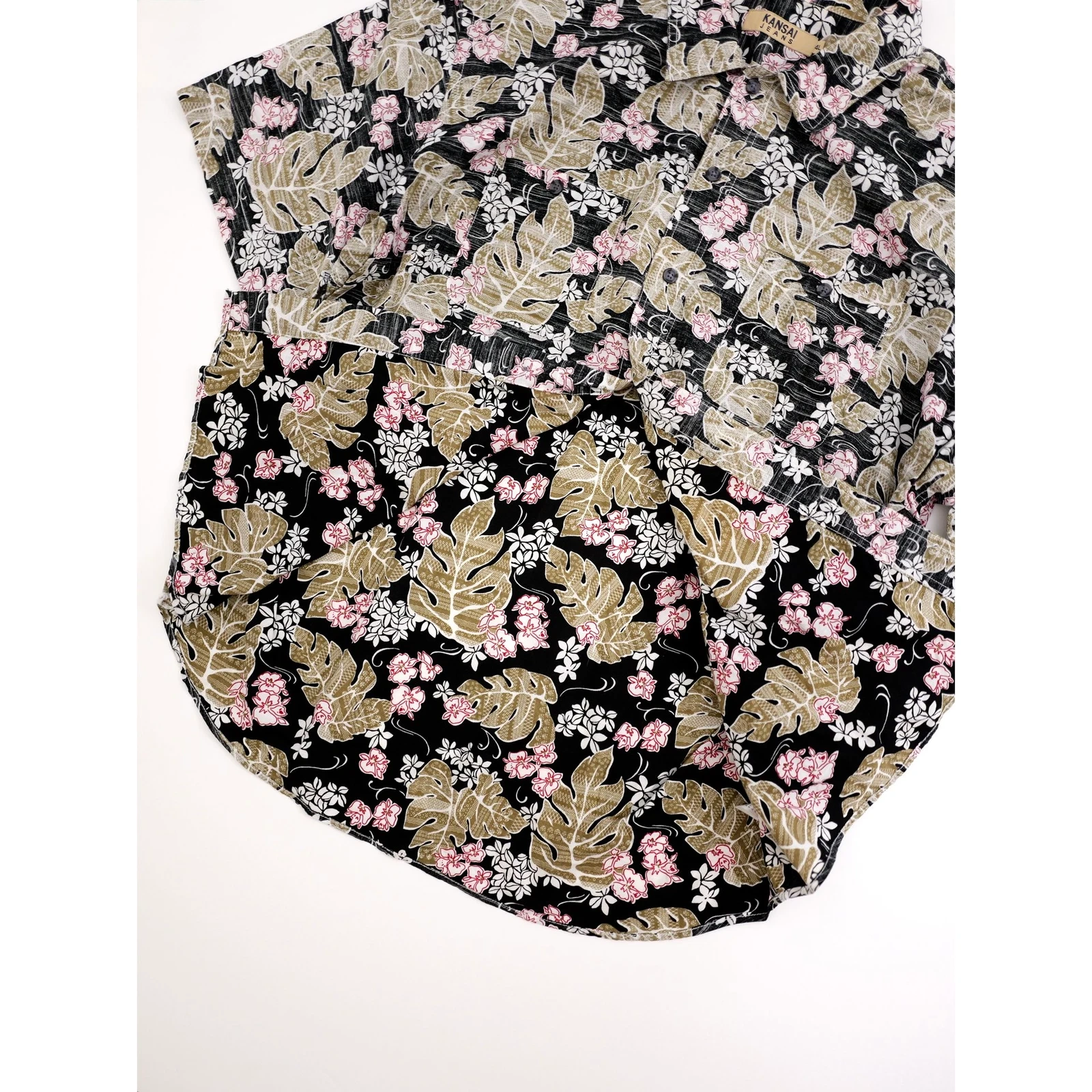KANSAI YAMAMOTO Chemise Multicolore vintage, passéist — photo 9