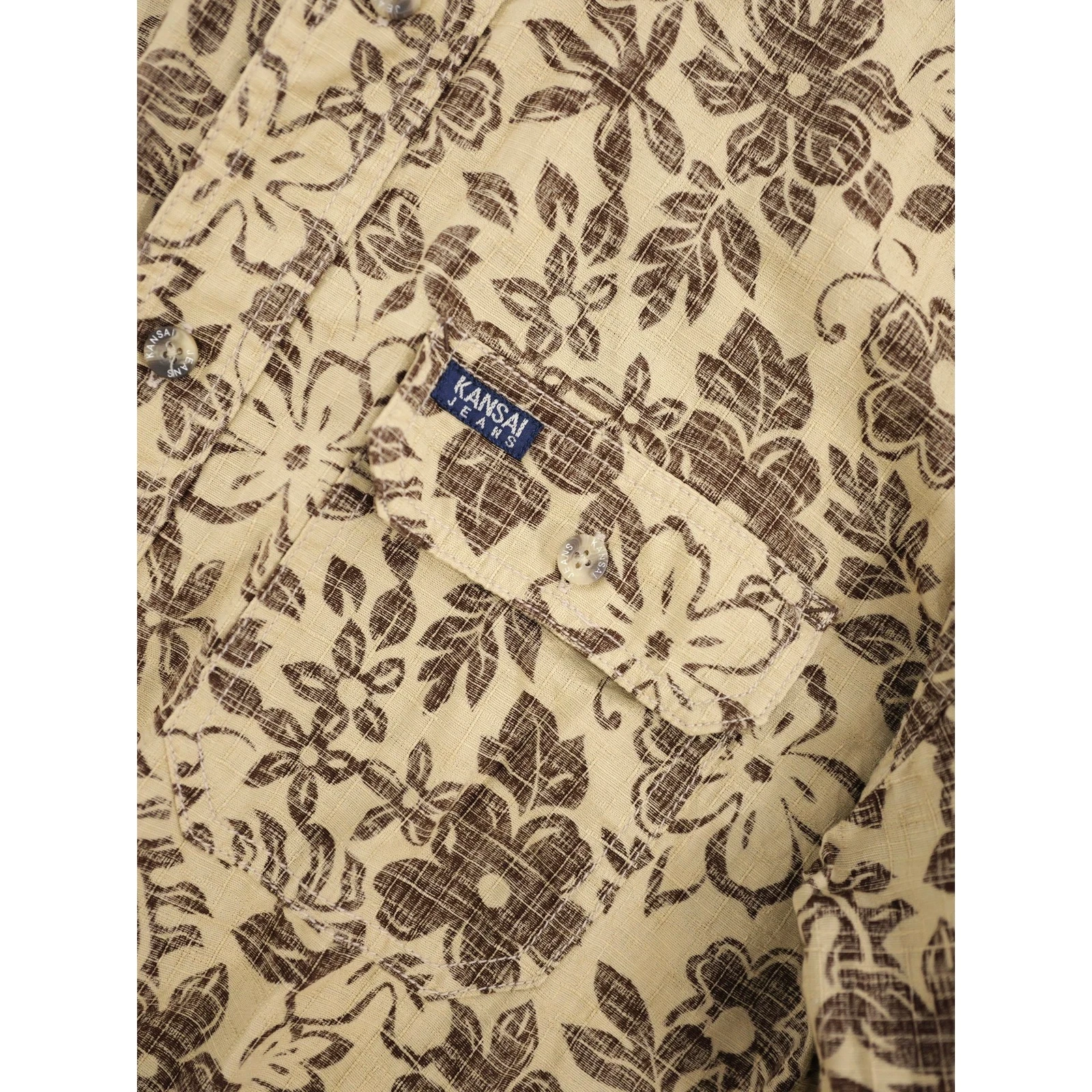 KANSAI YAMAMOTO Chemise Multicolore vintage, passéist — photo 3