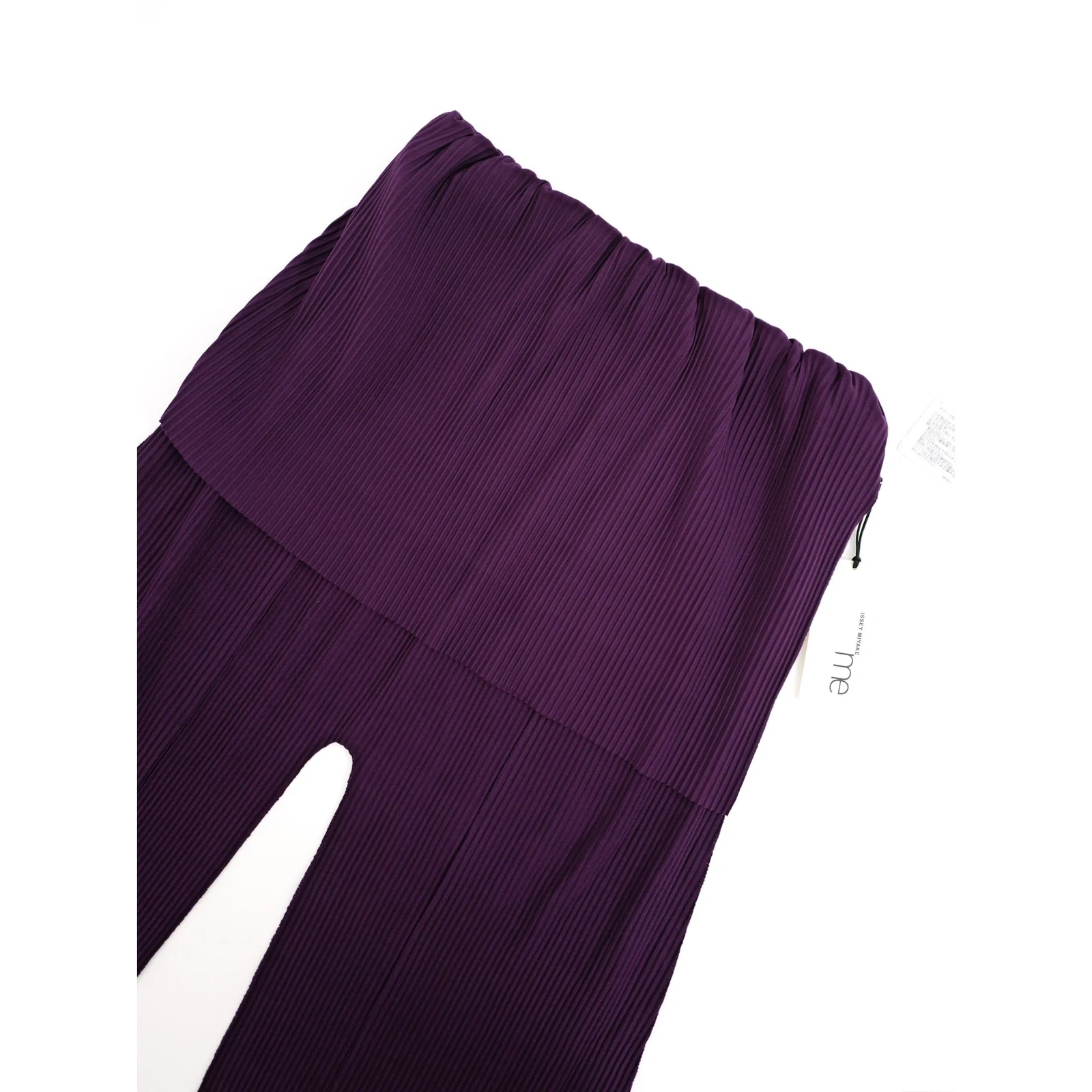 ISSEY MIYAKE Pantalon large Violet vintage, passéist — photo 2