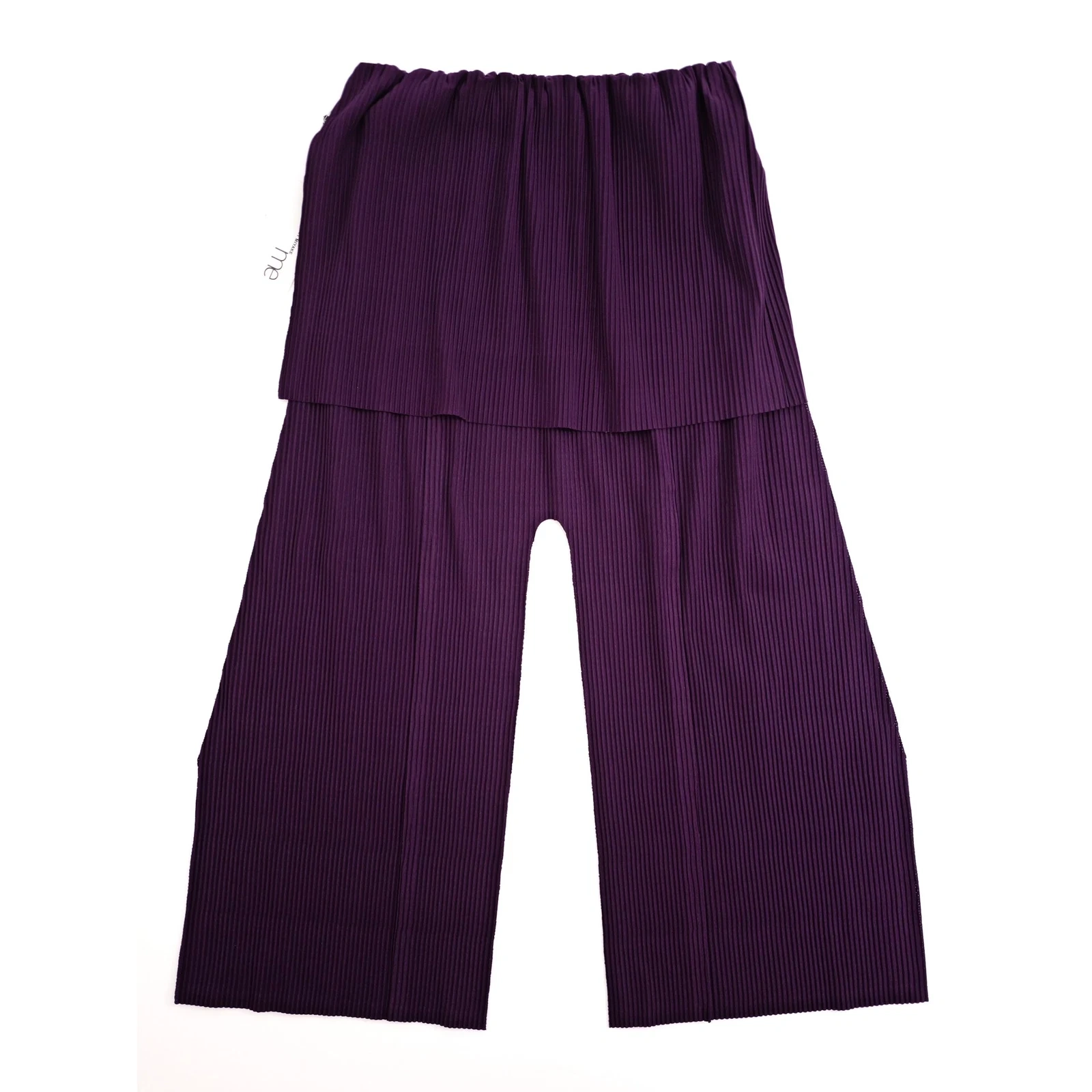 ISSEY MIYAKE Pantalon large Violet vintage, passéist — photo 13