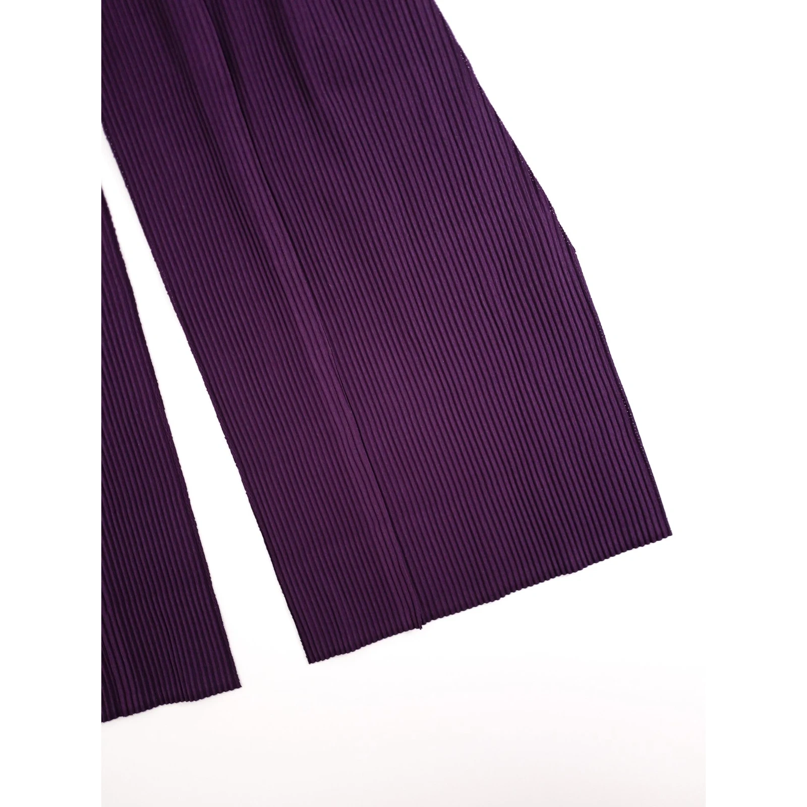 ISSEY MIYAKE Pantalon large Violet vintage, passéist — photo 14