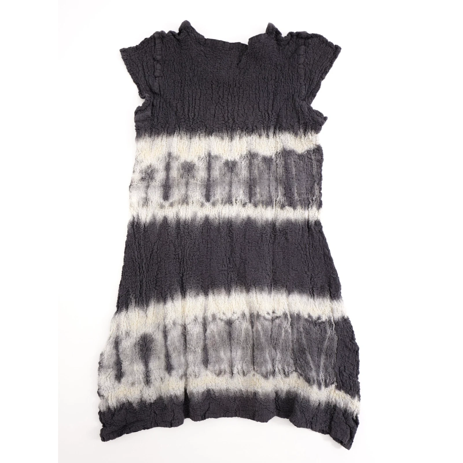 ISSEY MIYAKE Blouse Gris vintage, passéist — photo 13