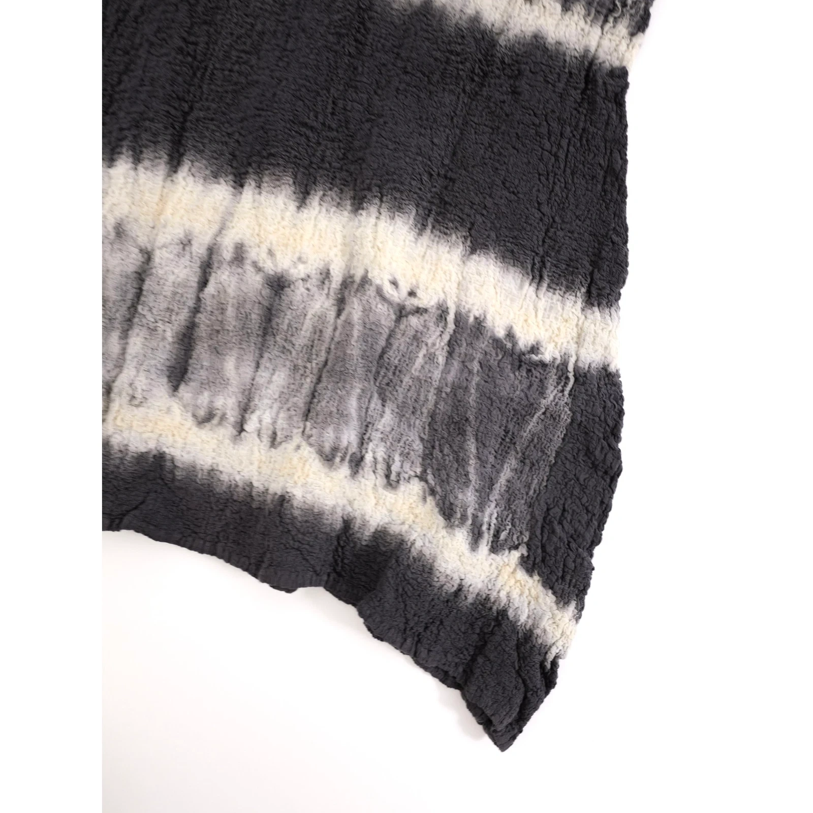 ISSEY MIYAKE Blouse Gris vintage, passéist — photo 14