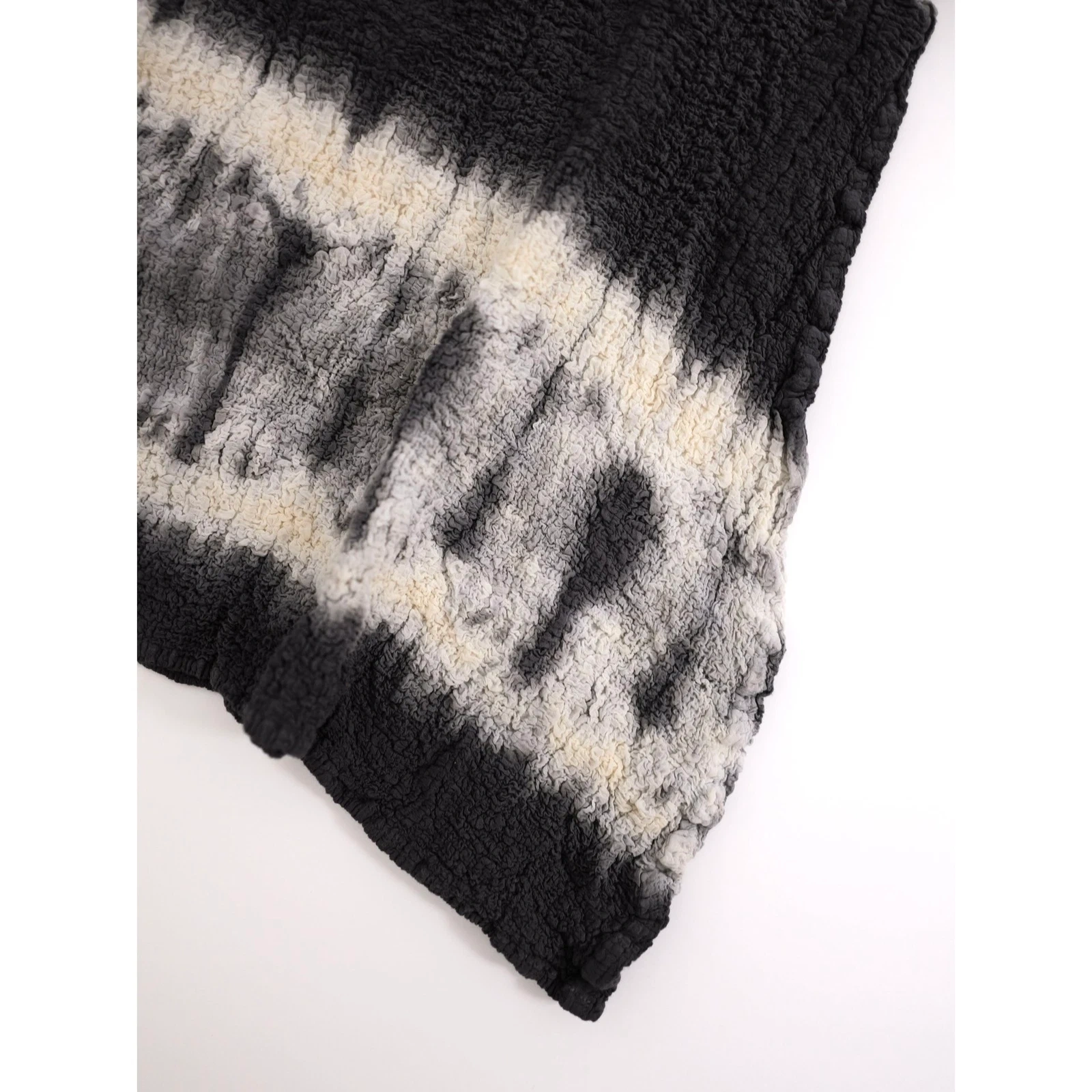 ISSEY MIYAKE Blouse Gris vintage, passéist — photo 7
