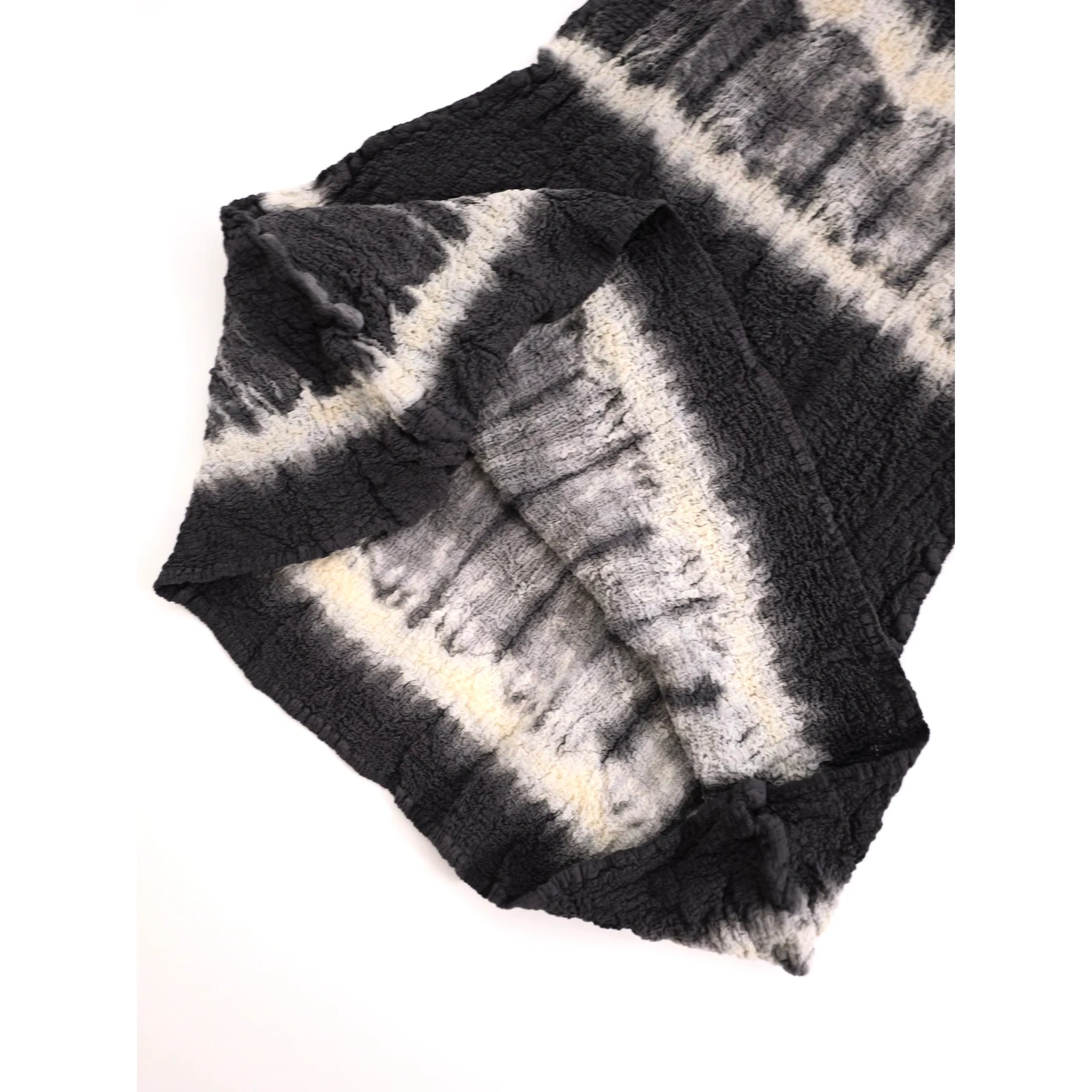 ISSEY MIYAKE Blouse Gris vintage, passéist — photo 10