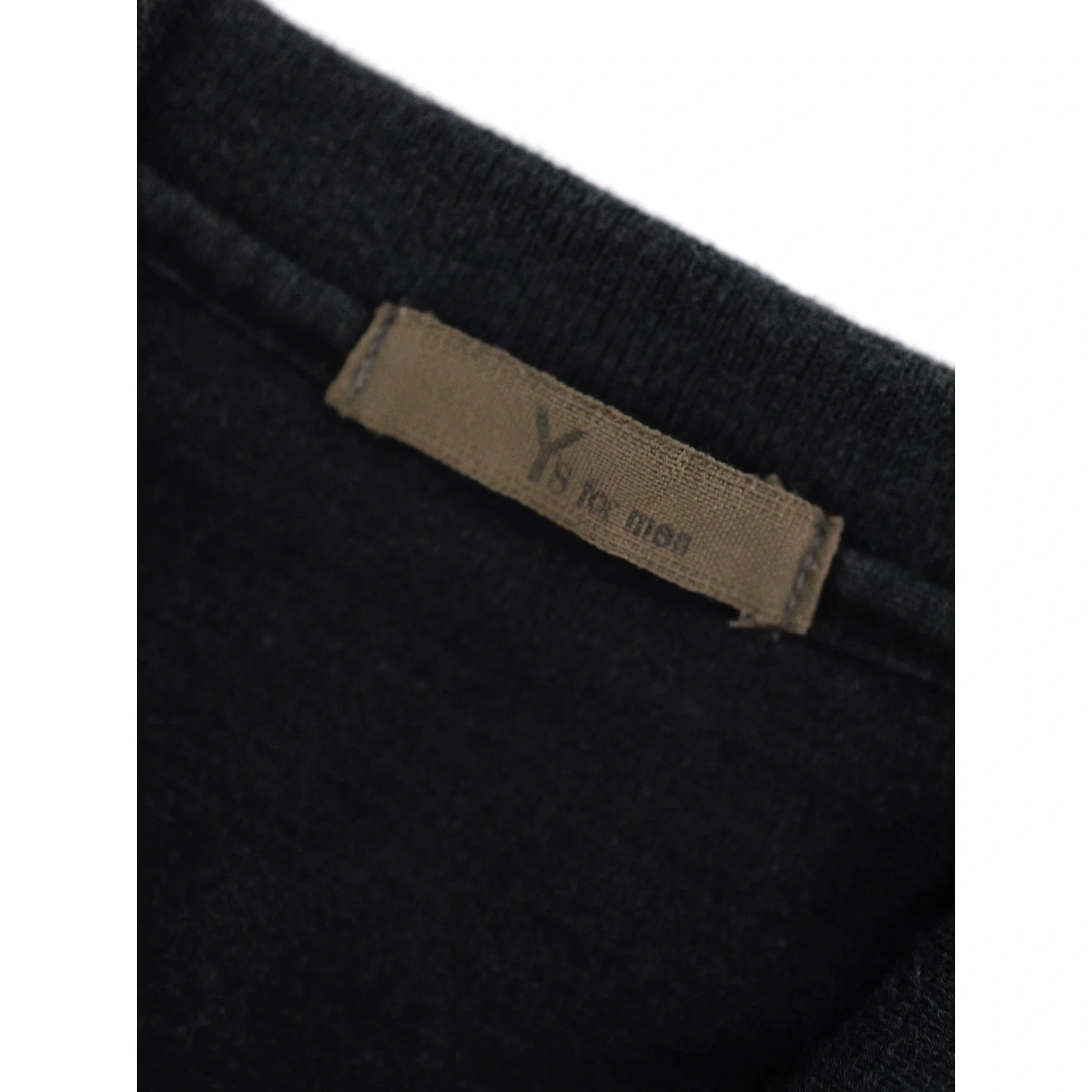 YOHJI YAMAMOTO Polo Noir vintage, passéist — photo 3