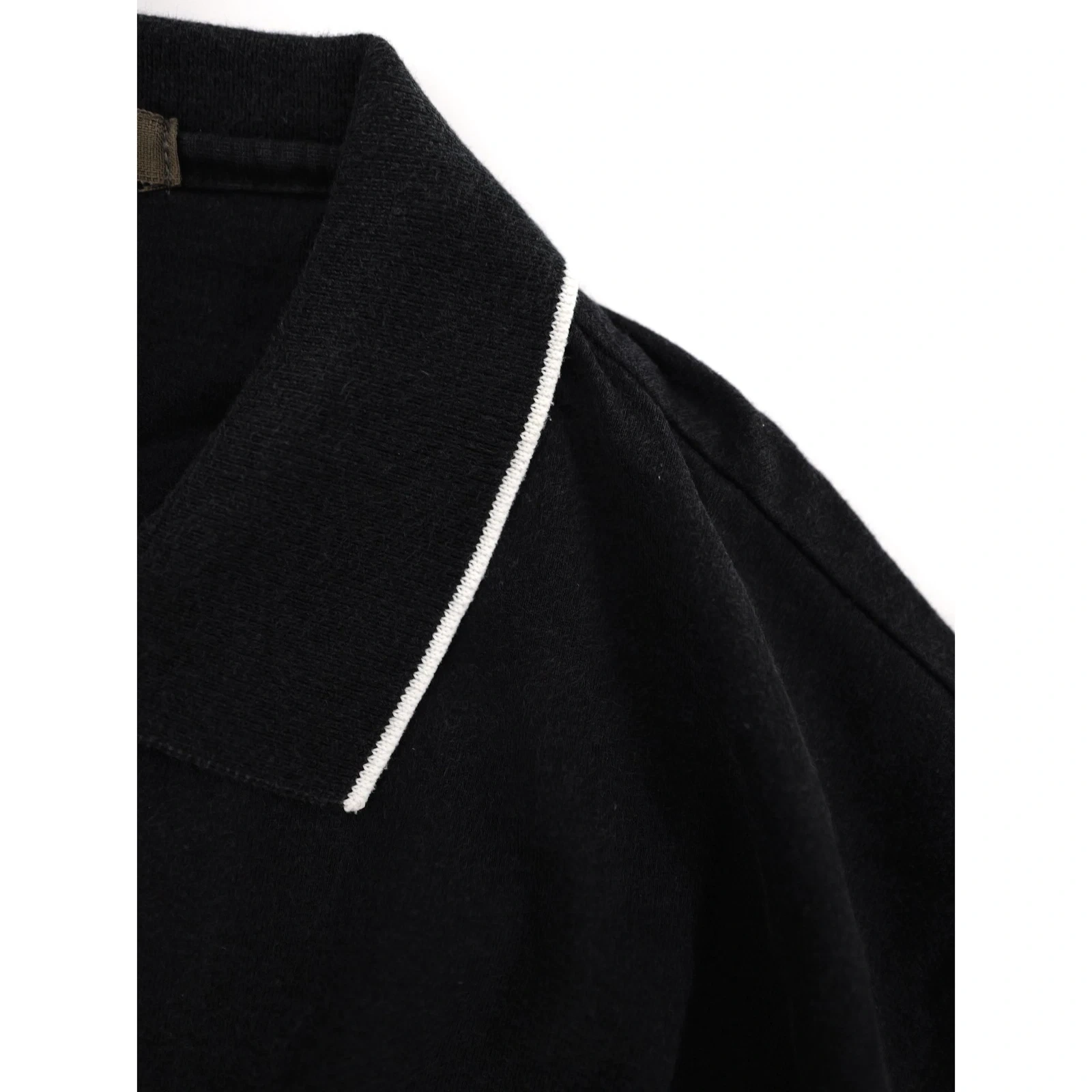 YOHJI YAMAMOTO Polo Noir vintage, passéist — photo 5