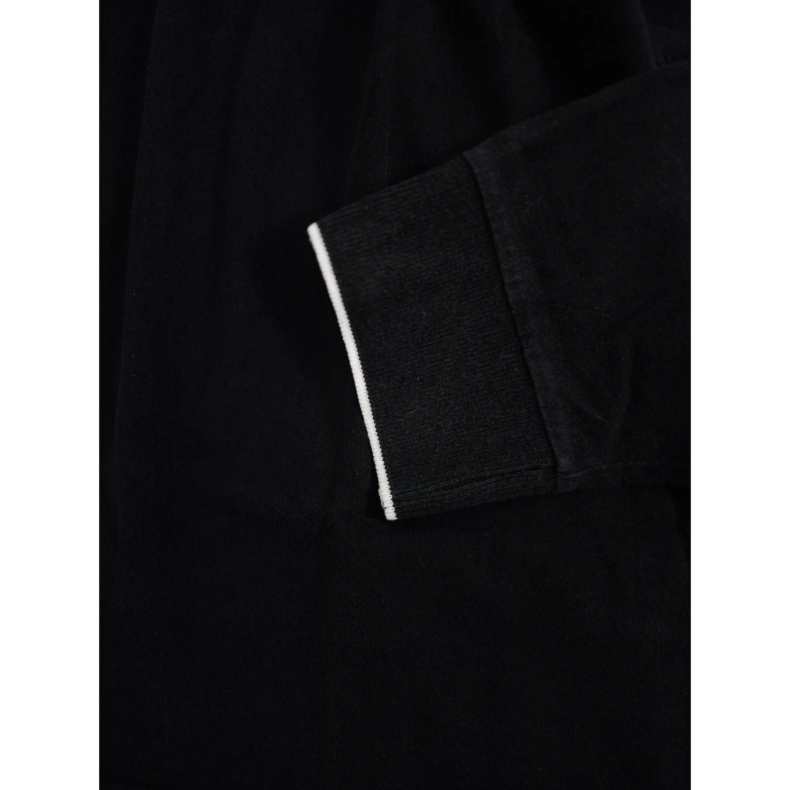 YOHJI YAMAMOTO Polo Noir vintage, passéist — photo 7