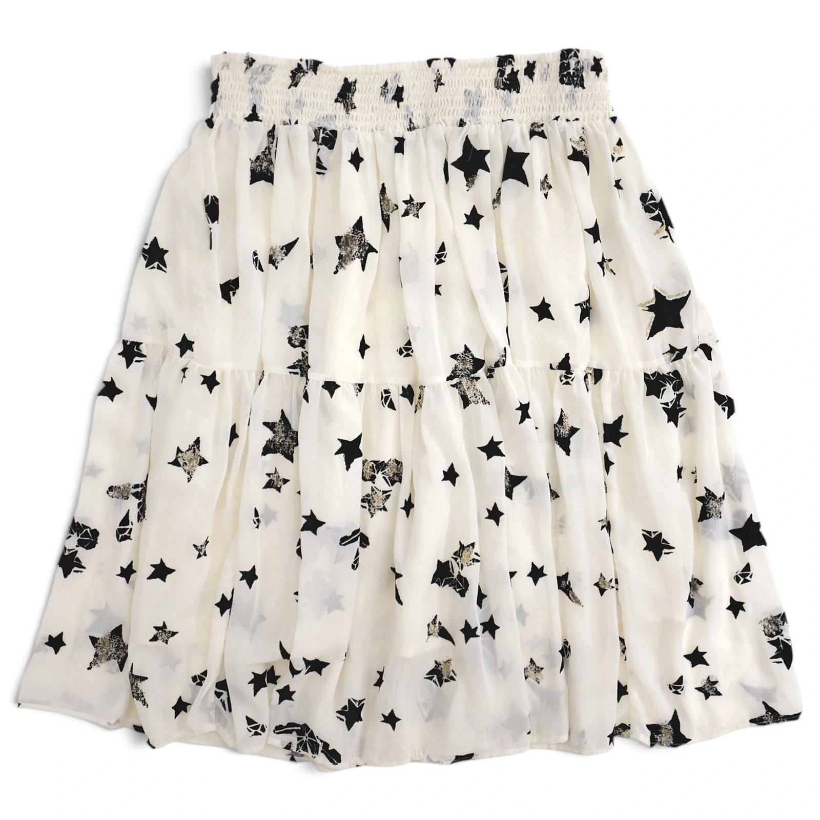 TSUMORI CHISATO Mini jupe Blanc vintage, passéist — photo 1