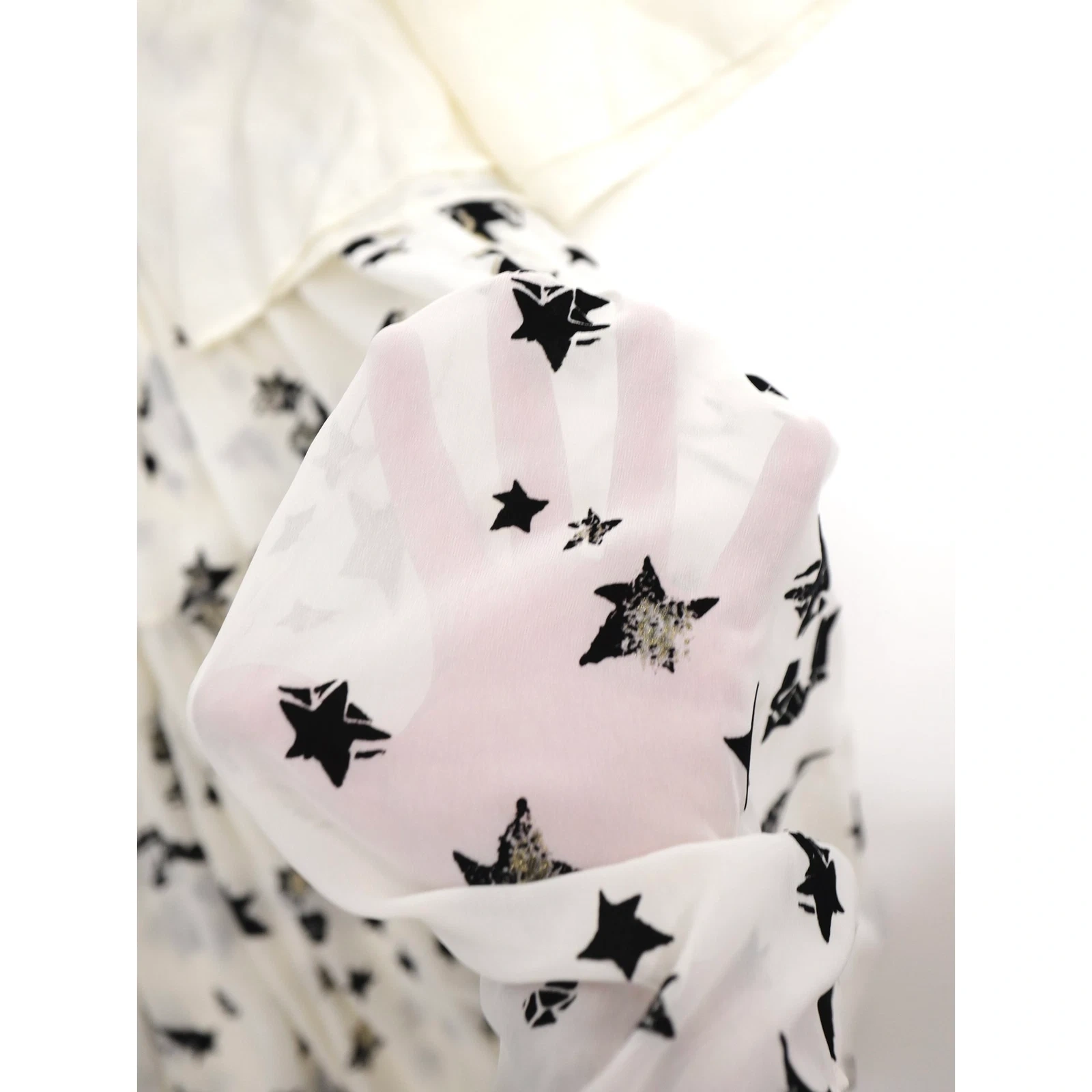 TSUMORI CHISATO Mini jupe Blanc vintage, passéist — photo 12