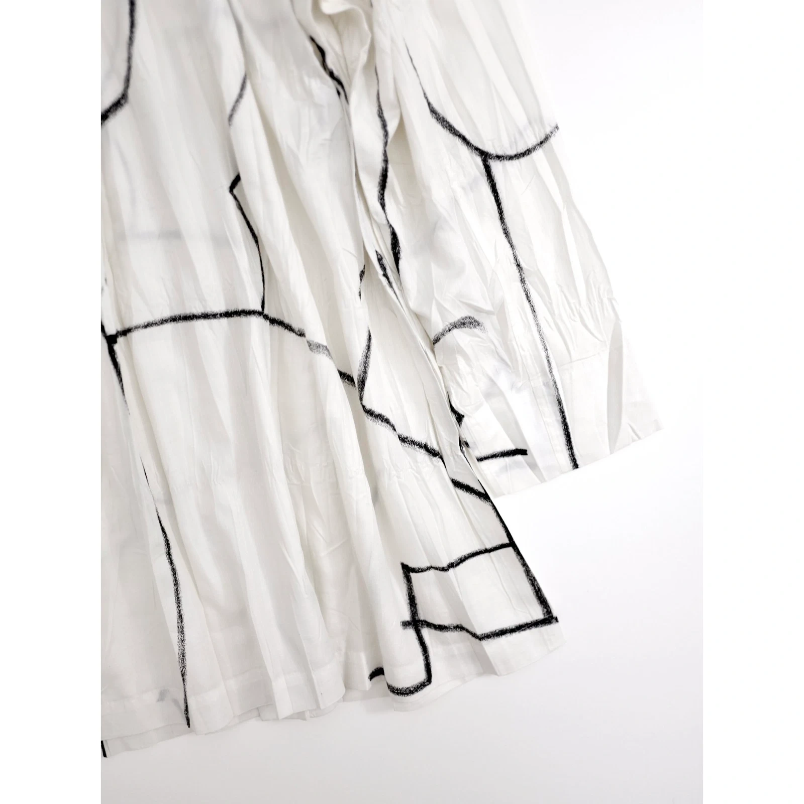 ISSEY MIYAKE Veste Blanc vintage, passéist — photo 14