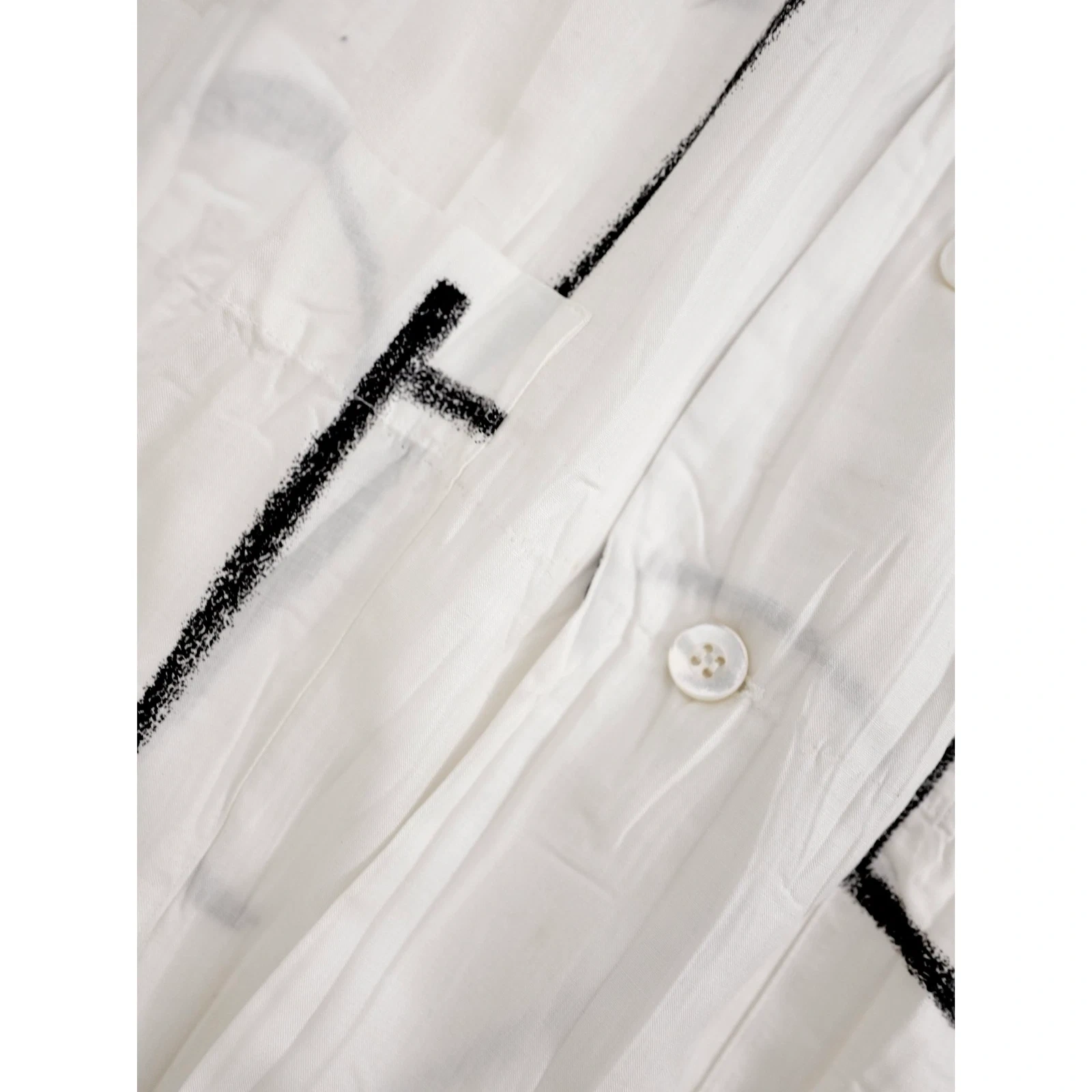 ISSEY MIYAKE Veste Blanc vintage, passéist — photo 9