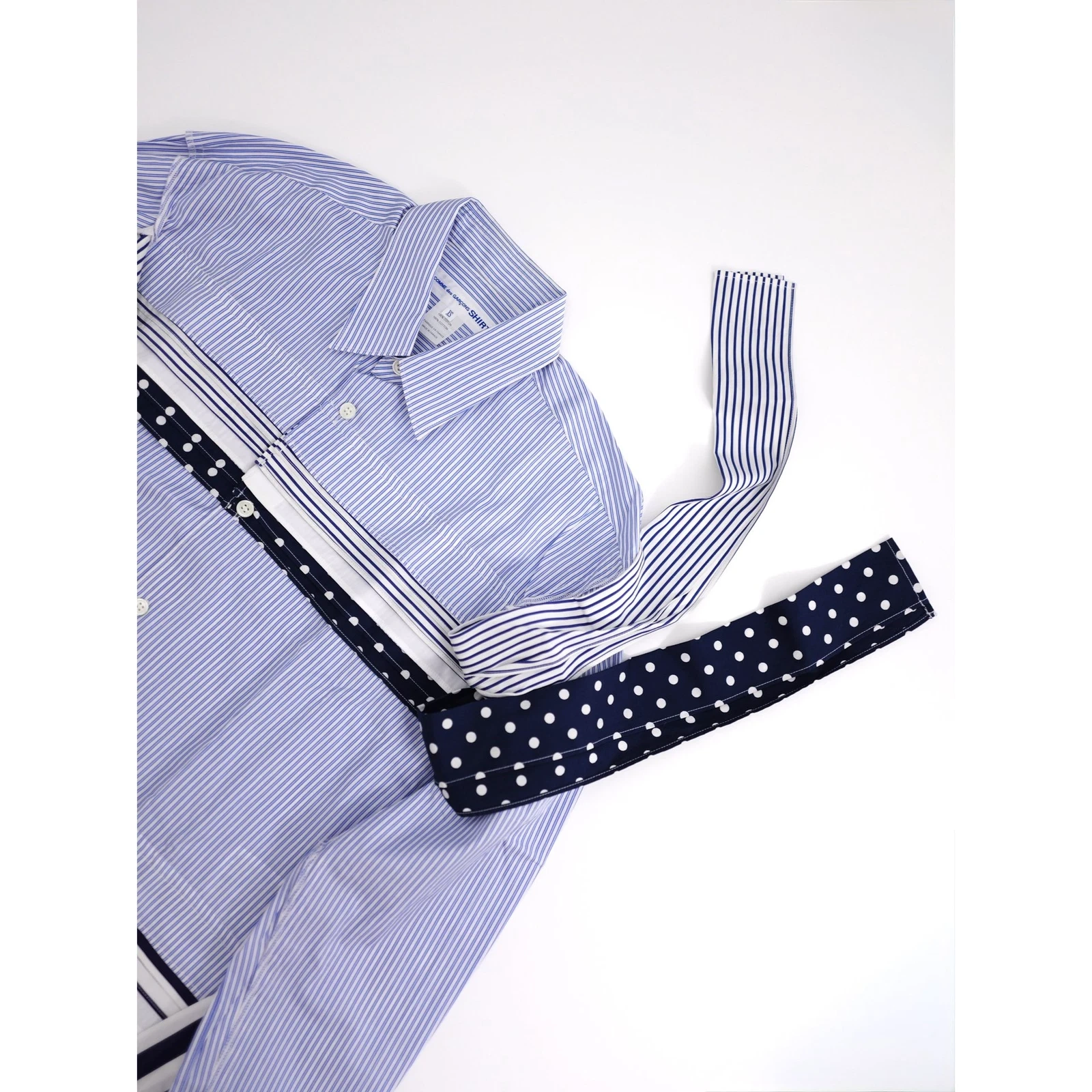 COMME DES GARÇONS Chemise Marine vintage, passéist — photo 2