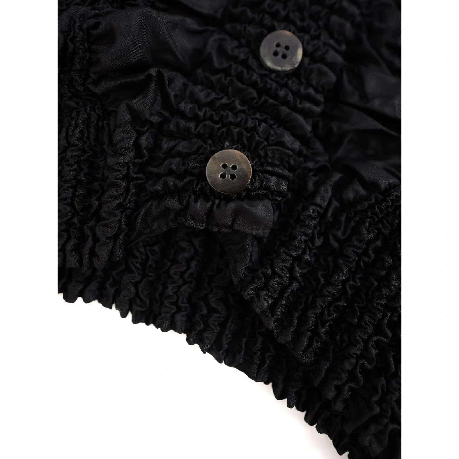 YOSHIKI HISHINUMA Chemise Noir vintage, passéist — photo 5