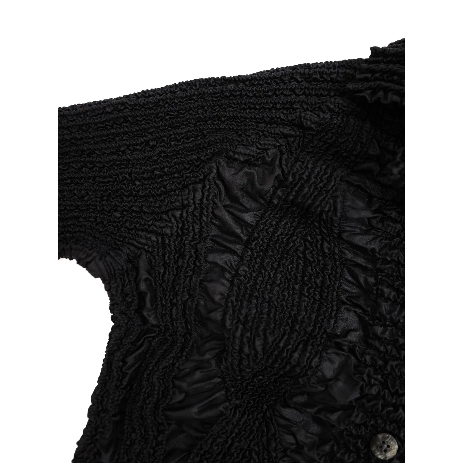 YOSHIKI HISHINUMA Chemise Noir vintage, passéist — photo 8
