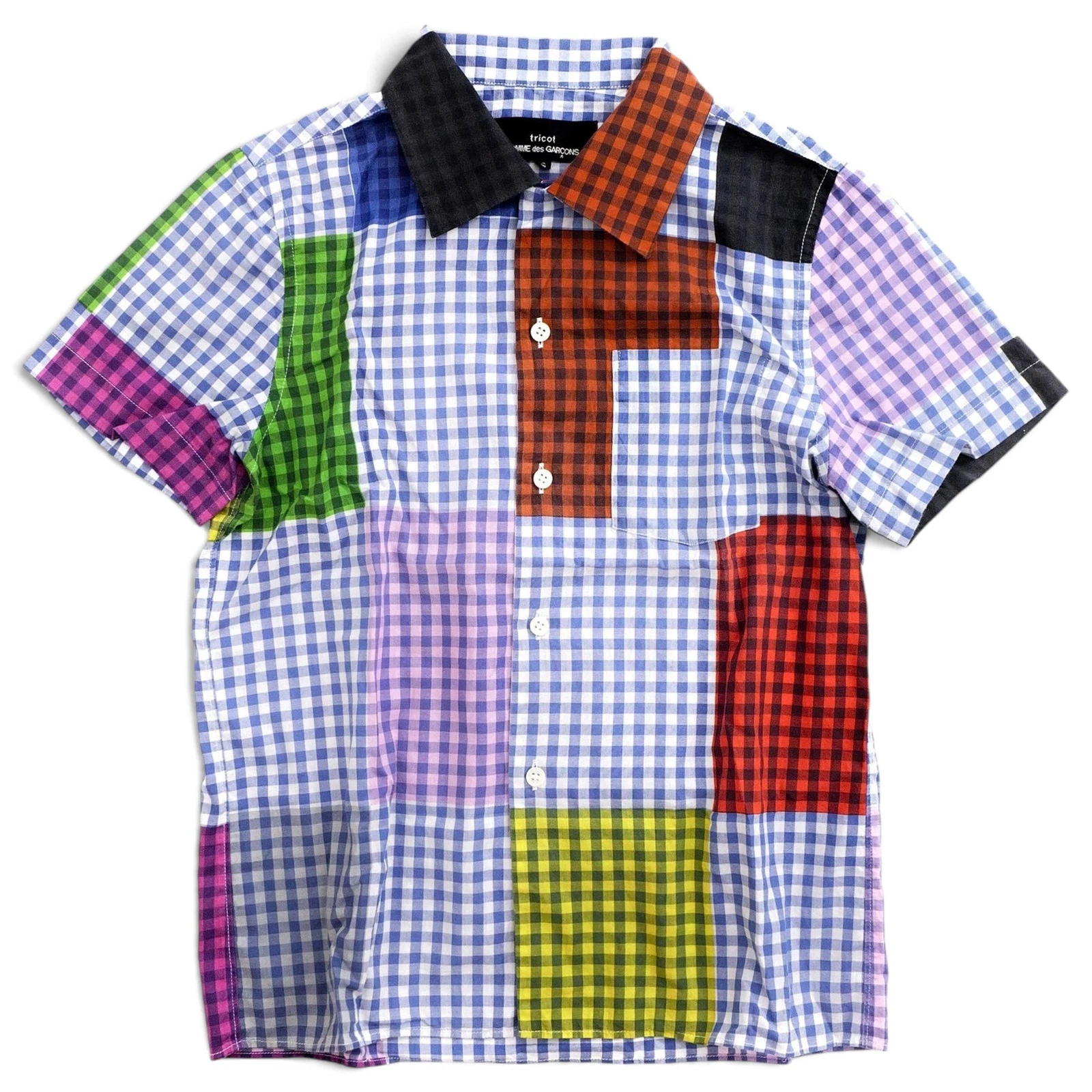 COMME DES GARÇONS Chemise Multicolore vintage, passéist — photo 1