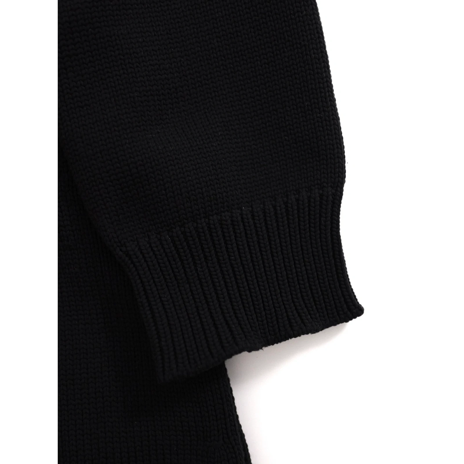 COMME DES GARÇONS Gilet long Noir vintage, passéist — photo 8