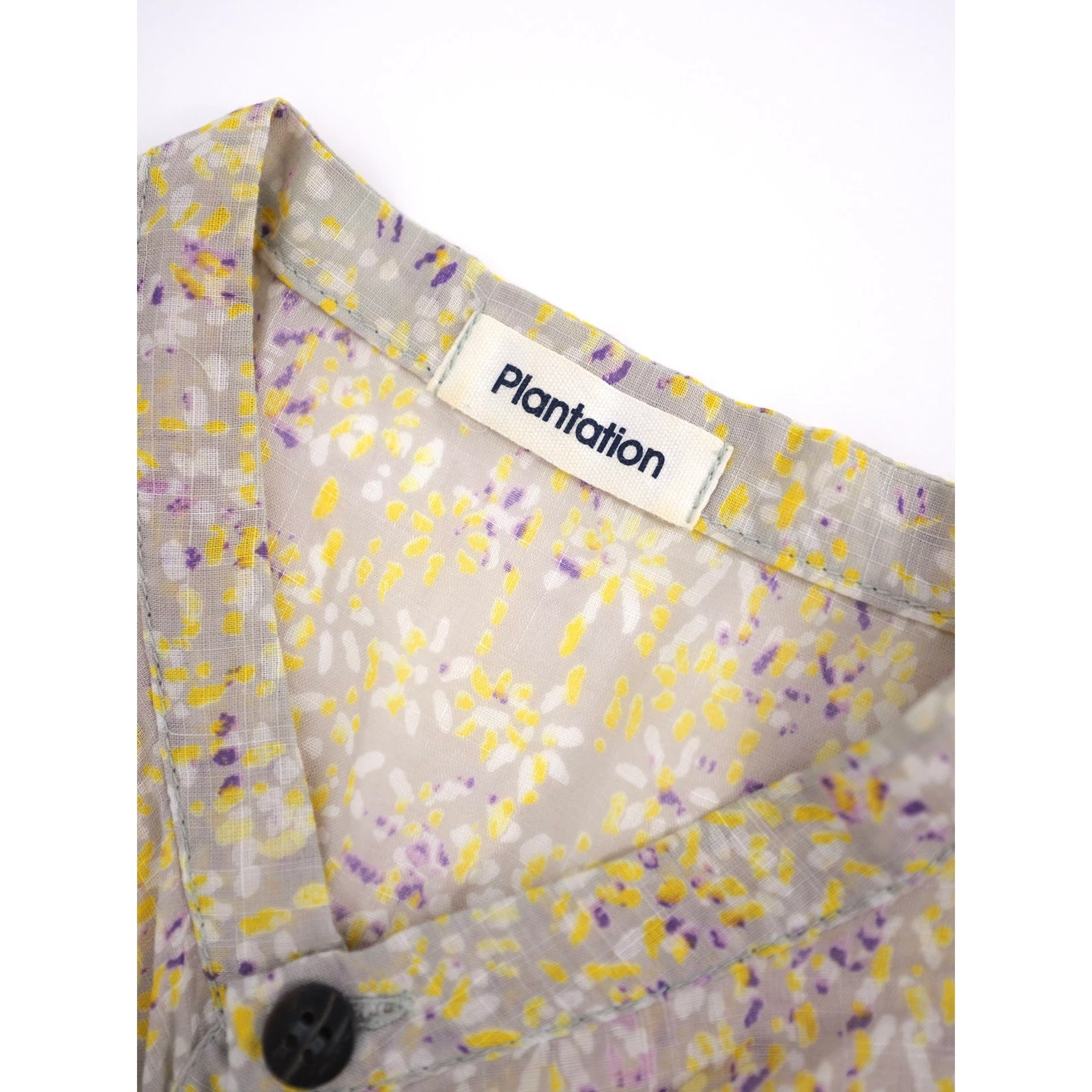 PLANTATION Blouse Multicolore vintage, passéist — photo 4