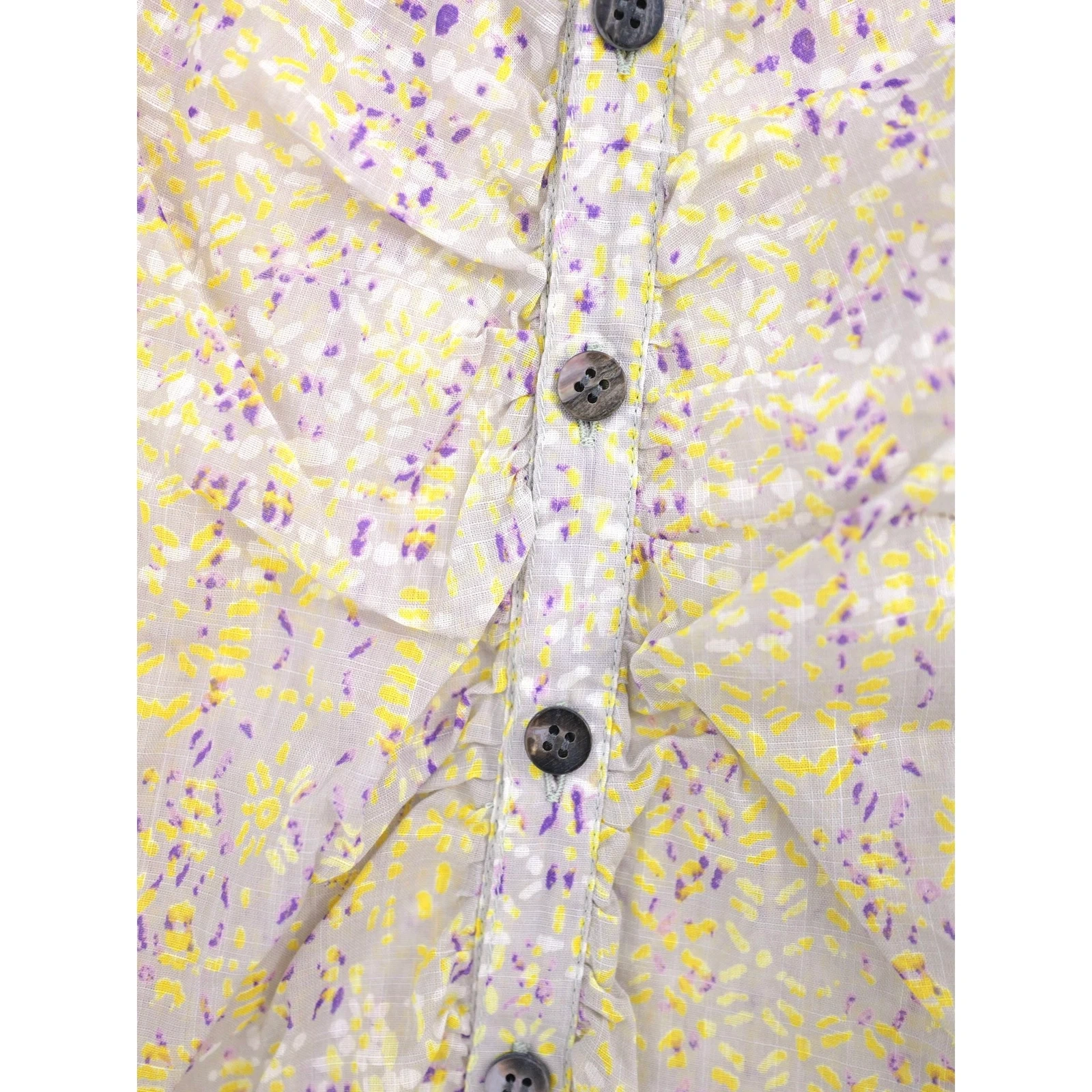 PLANTATION Blouse Multicolore vintage, passéist — photo 9