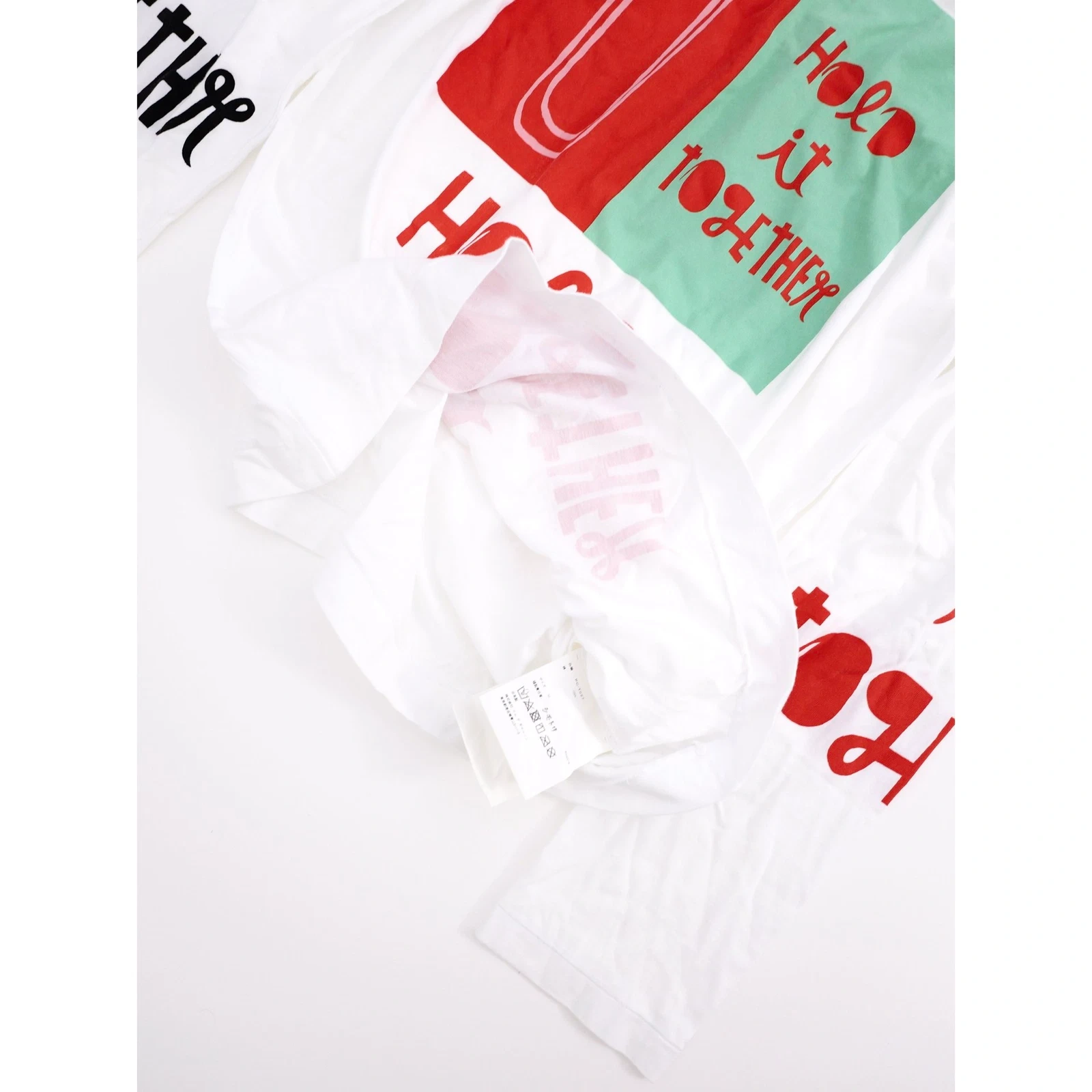 COMME DES GARÇONS T-shirt Multicolore vintage, passéist — photo 9