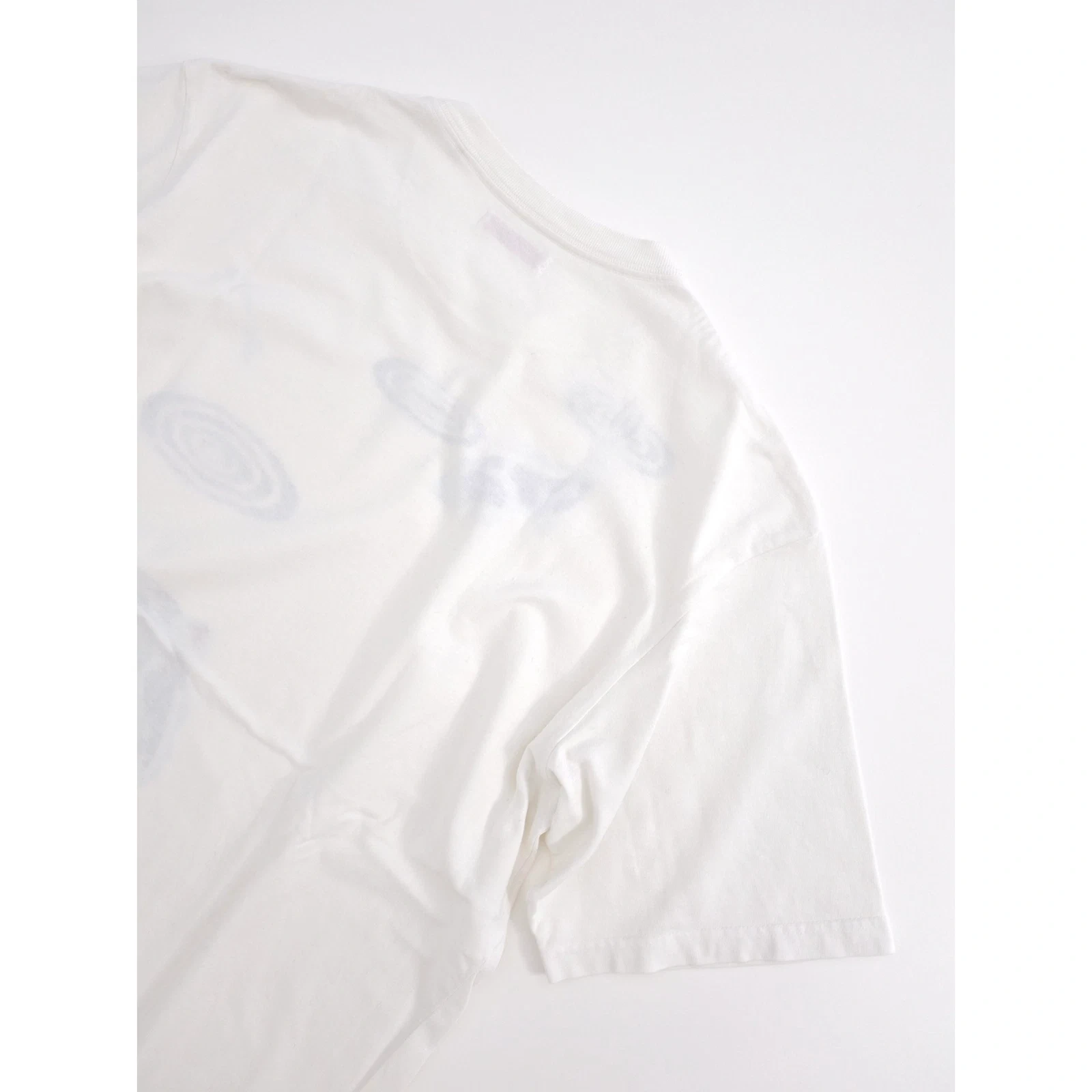 TIGRE BROCANTE T-shirt Blanc vintage, passéist — photo 15