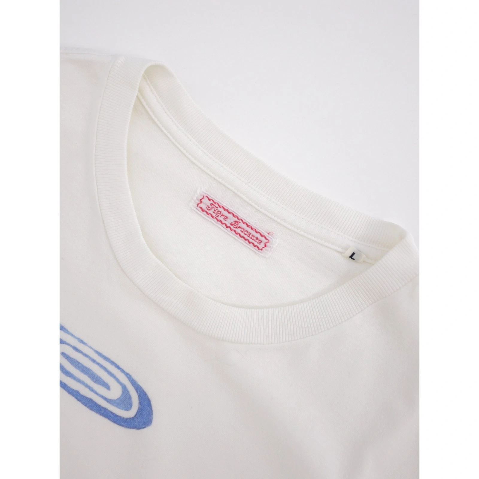 TIGRE BROCANTE T-shirt Blanc vintage, passéist — photo 4