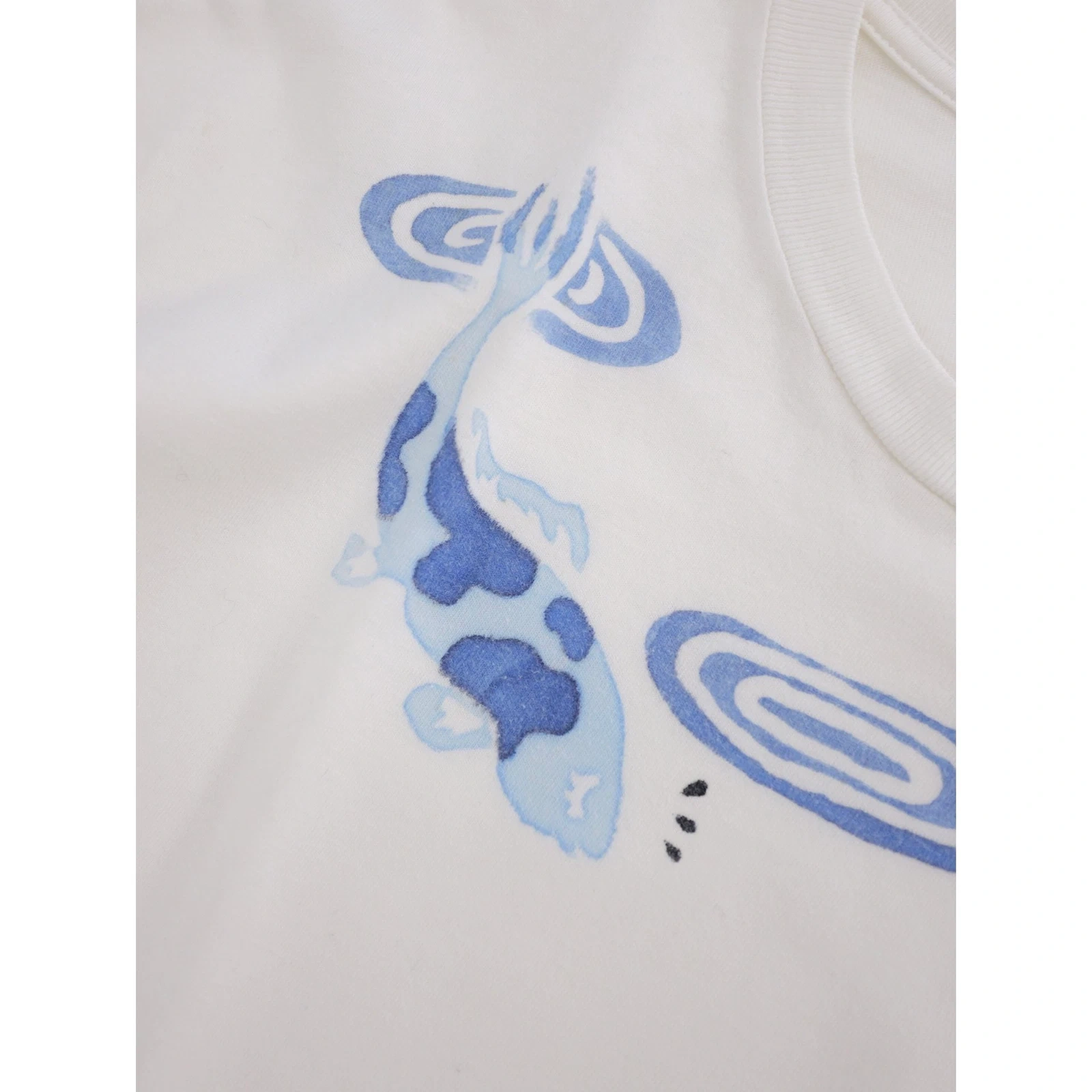 TIGRE BROCANTE T-shirt Blanc vintage, passéist — photo 6