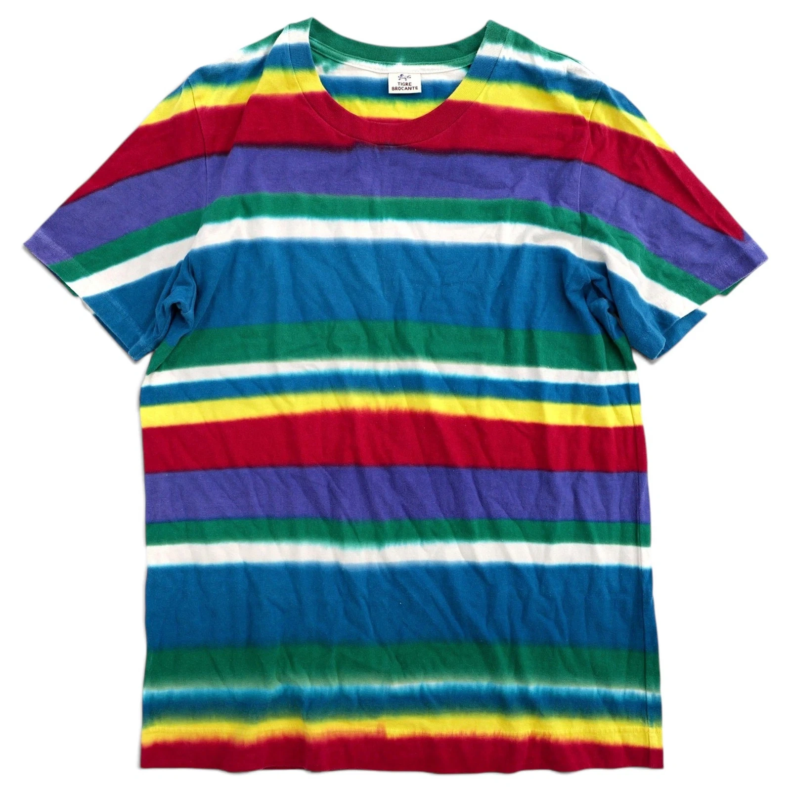 TIGRE BROCANTE T-shirt Multicolore vintage, passéist — photo 1