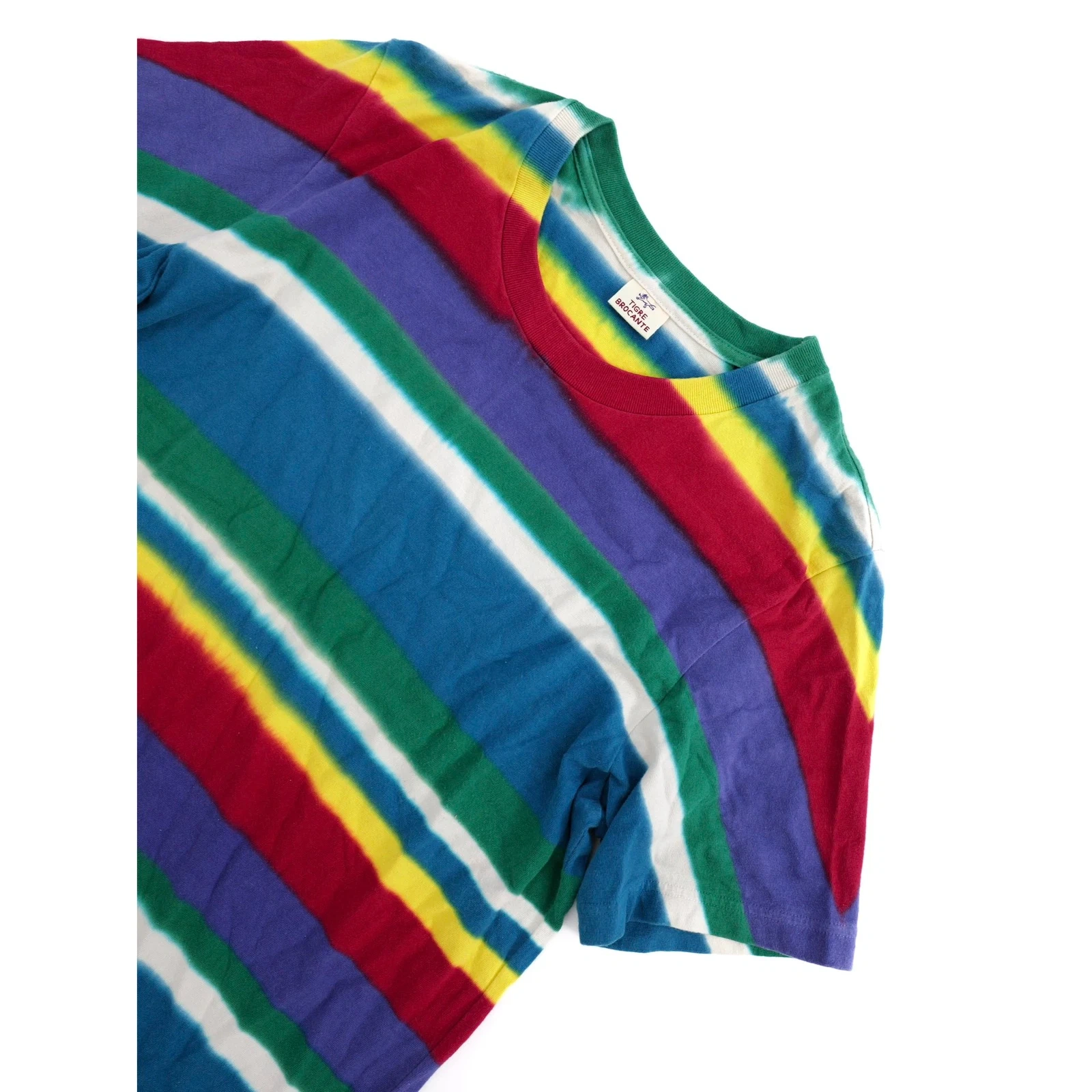 TIGRE BROCANTE T-shirt Multicolore vintage, passéist — photo 2