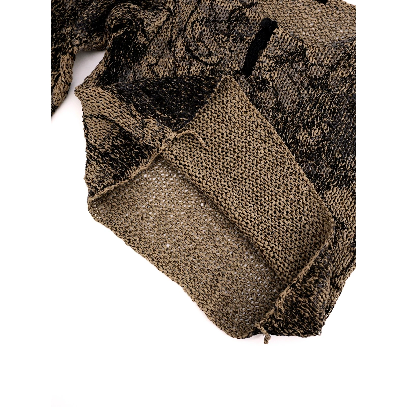 ISSEY MIYAKE Sweat Marron vintage, passéist — photo 12