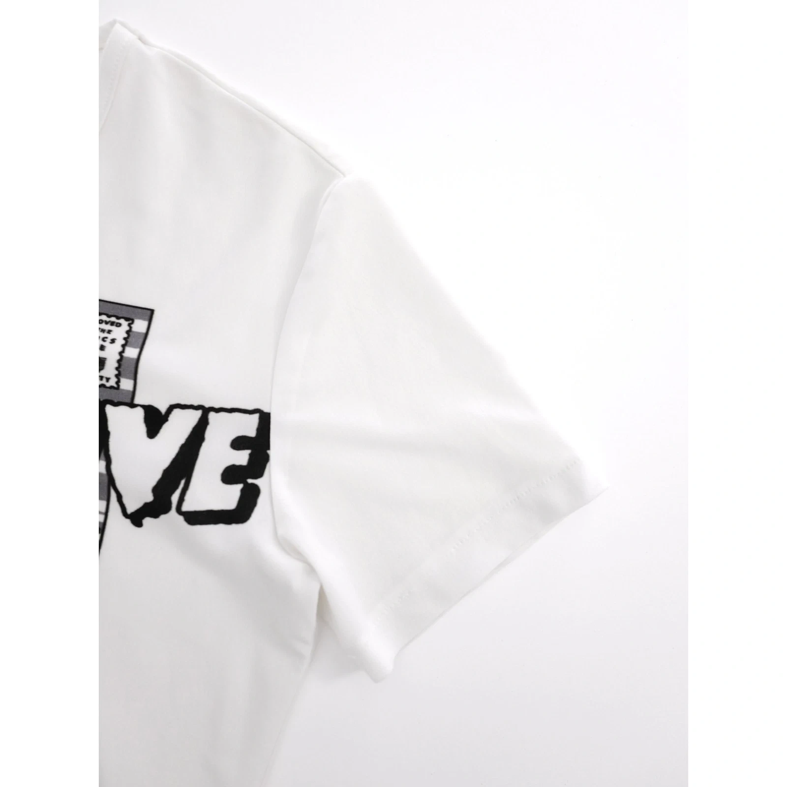 ISSEY MIYAKE T-shirt Blanc vintage, passéist — photo 11