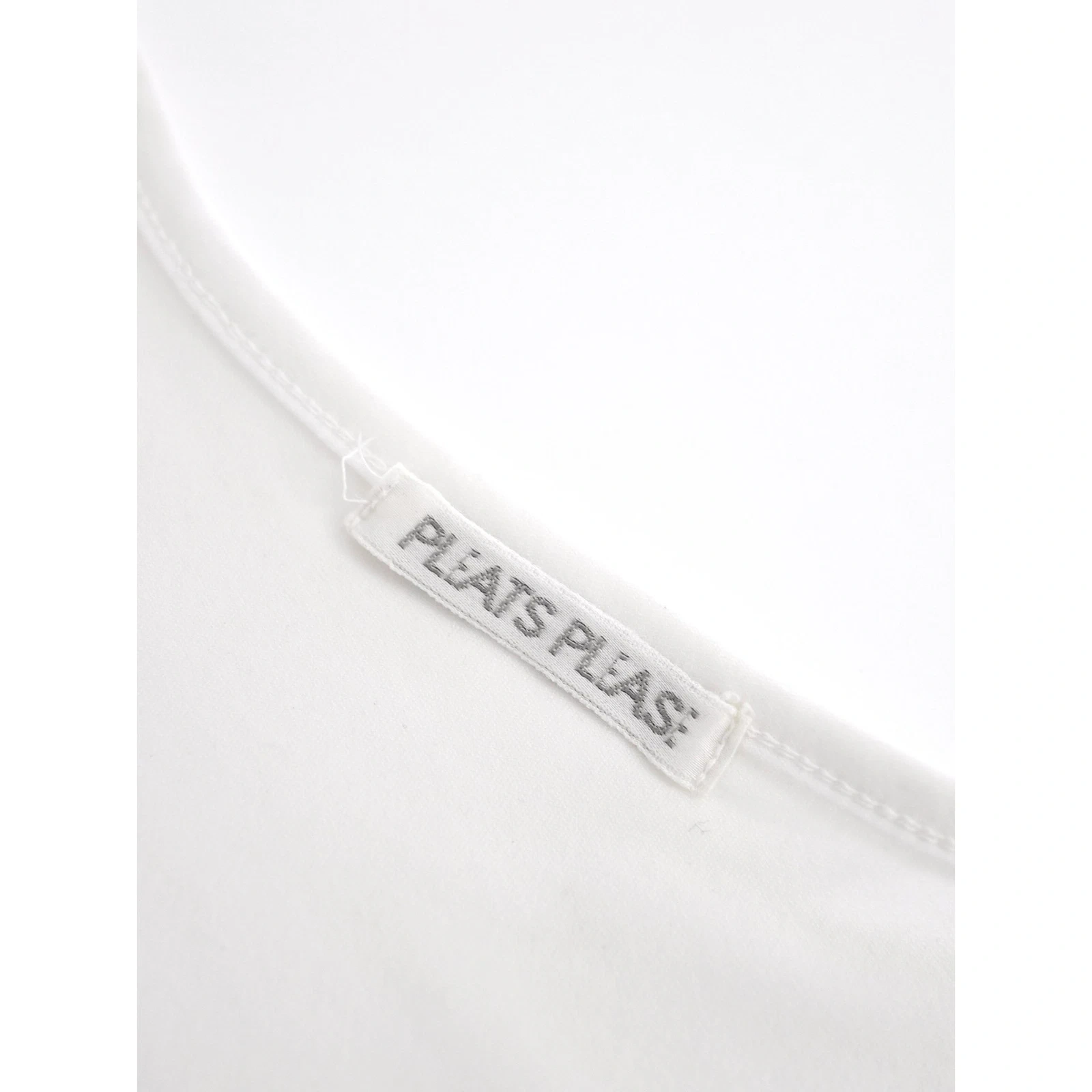 ISSEY MIYAKE T-shirt Blanc vintage, passéist — photo 10