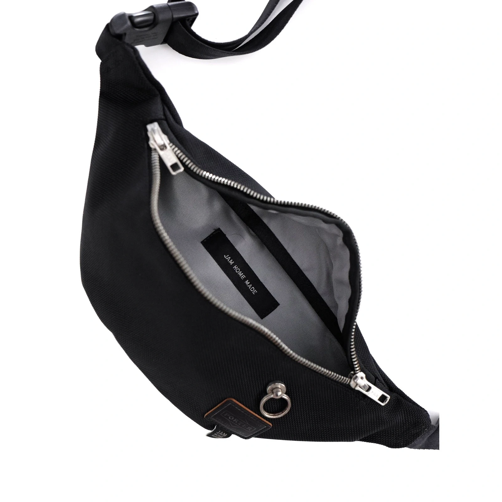 PORTER BY YOSHIDA KABAN Sac banane Noir vintage, passéist — photo 9