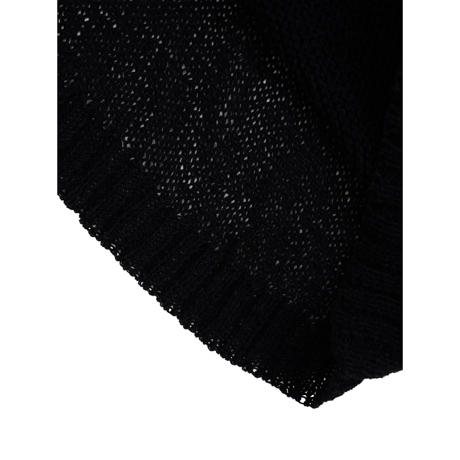 YOHJI YAMAMOTO Gilet Noir vintage, passéist — photo 12