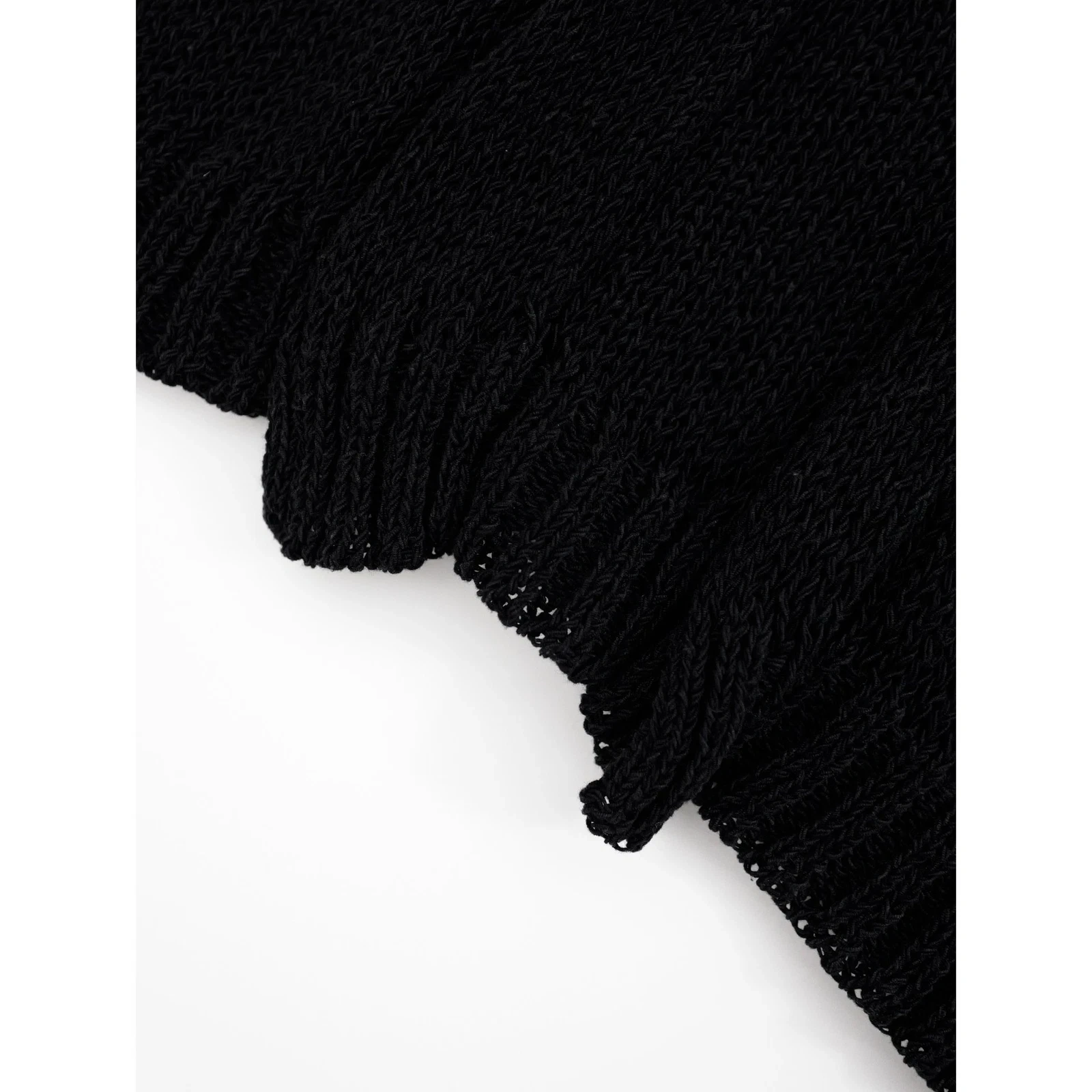 YOHJI YAMAMOTO Gilet Noir vintage, passéist — photo 8