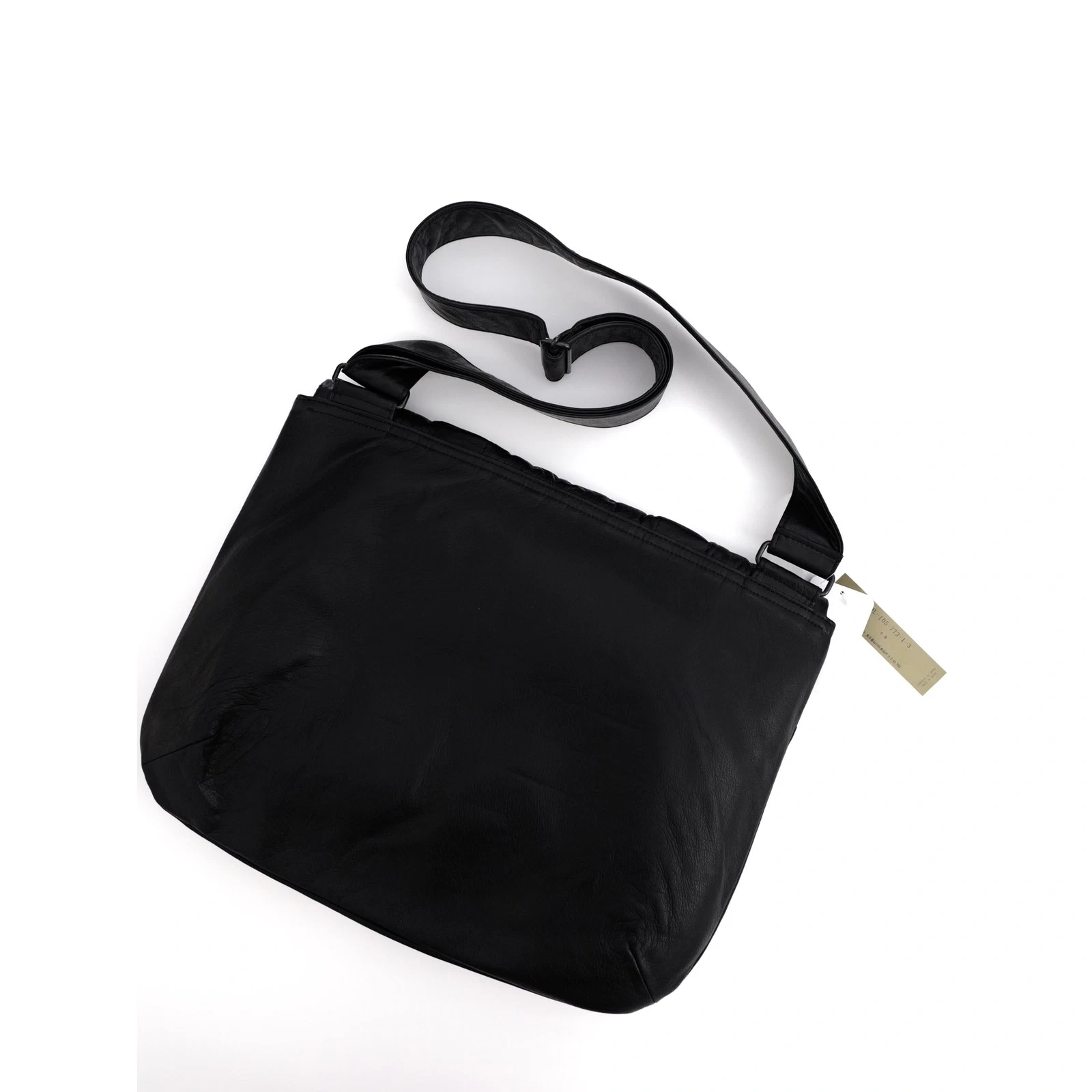 YOHJI YAMAMOTO Cartable en cuir Noir vintage, passéist — photo 15