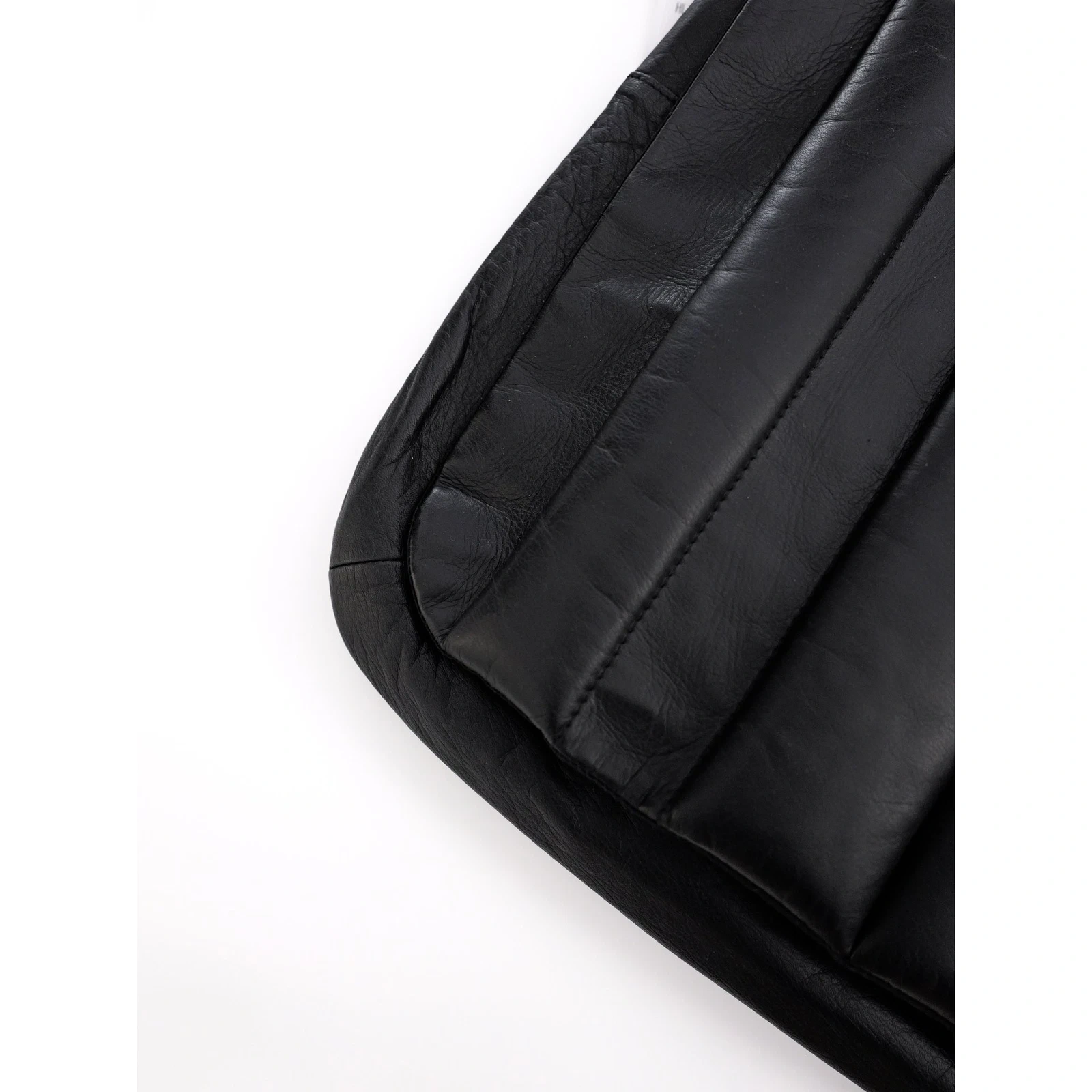 YOHJI YAMAMOTO Cartable en cuir Noir vintage, passéist — photo 6