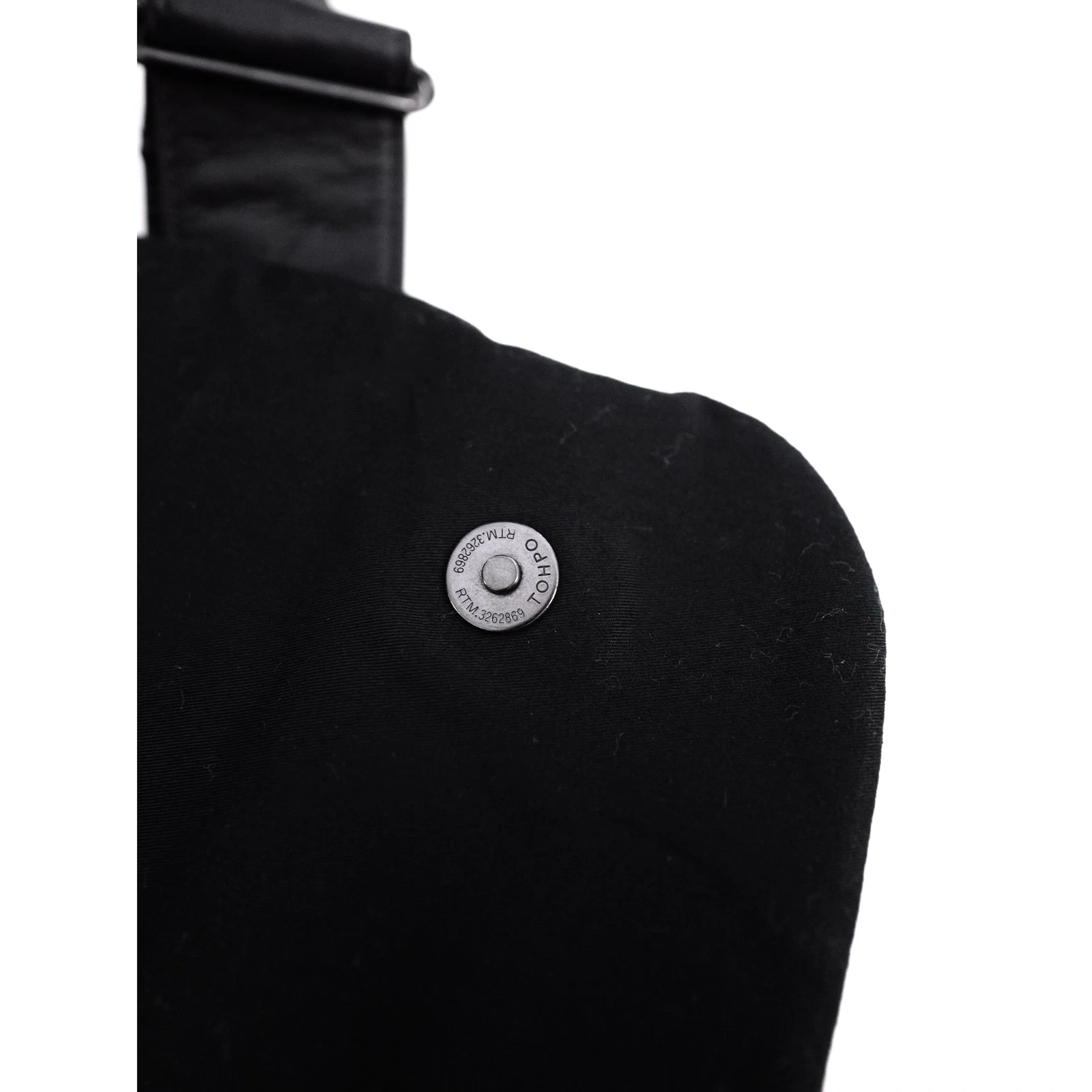 YOHJI YAMAMOTO Cartable en cuir Noir vintage, passéist — photo 10