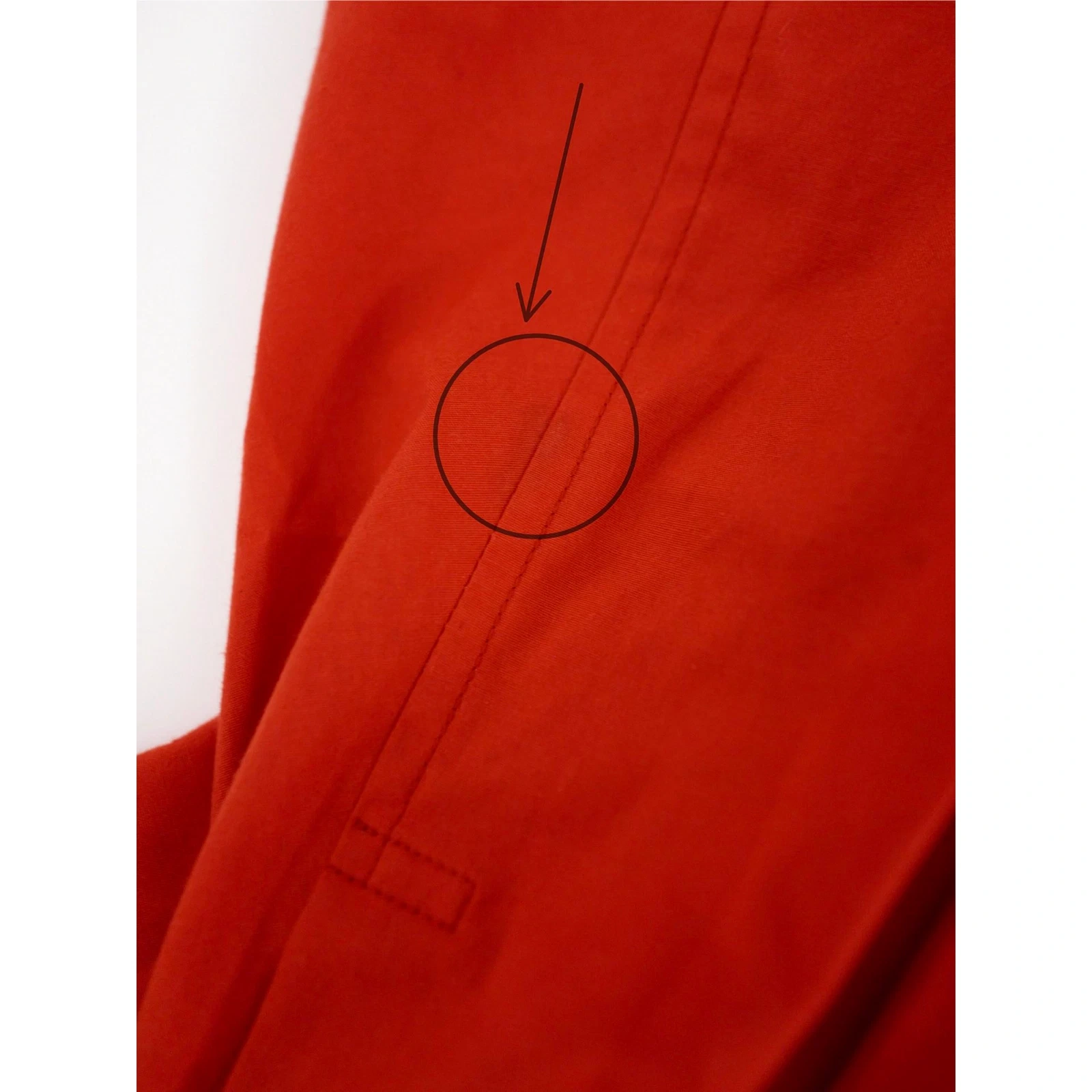 ISSEY MIYAKE Blouson Orange vintage, passéist — photo 15