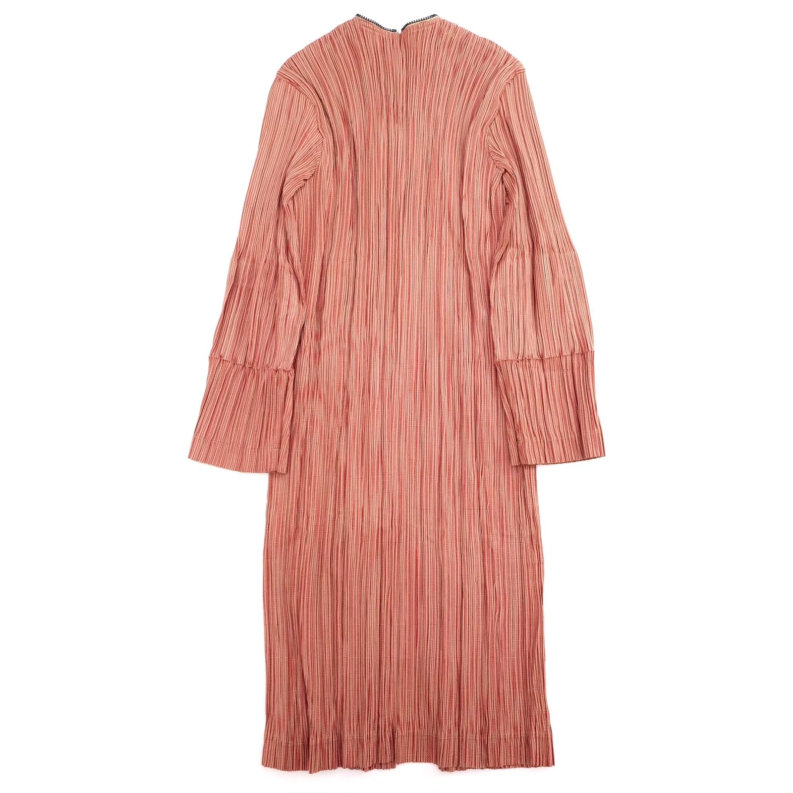 ISSEY MIYAKE Veste longue Orange vintage, passéist — photo 14
