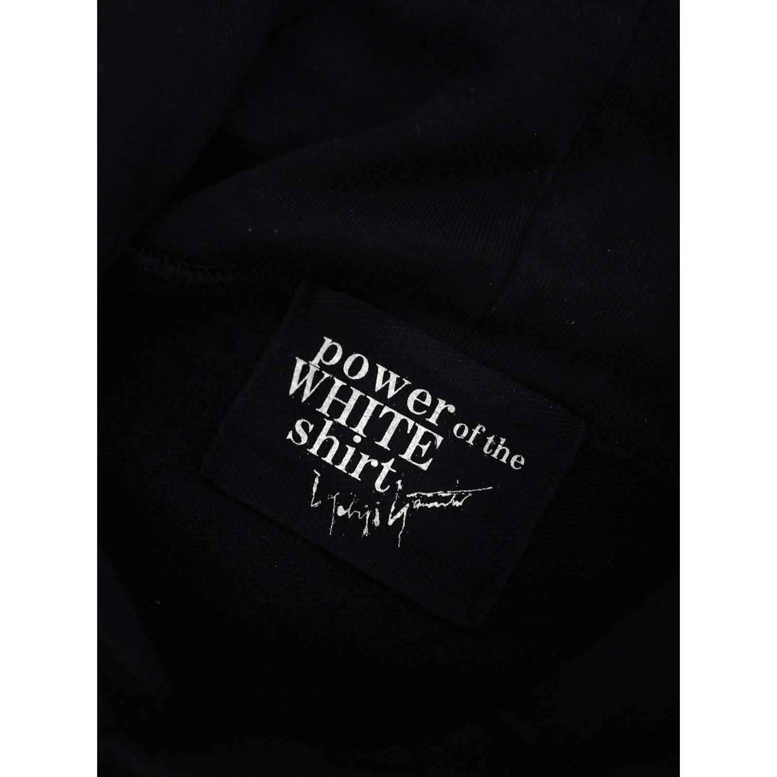 YOHJI YAMAMOTO Sweat Noir vintage, passéist — photo 5