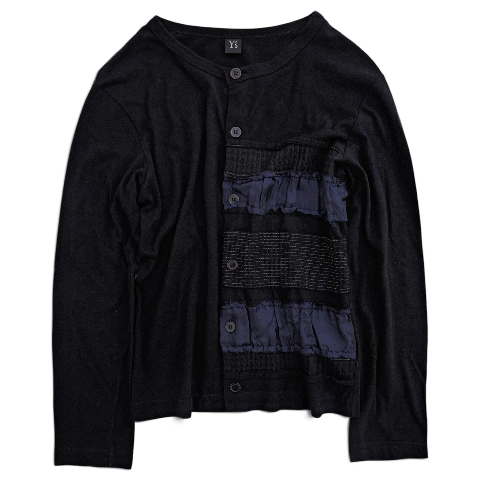 YOHJI YAMAMOTO Cardigan Noir vintage, passéist — photo 1