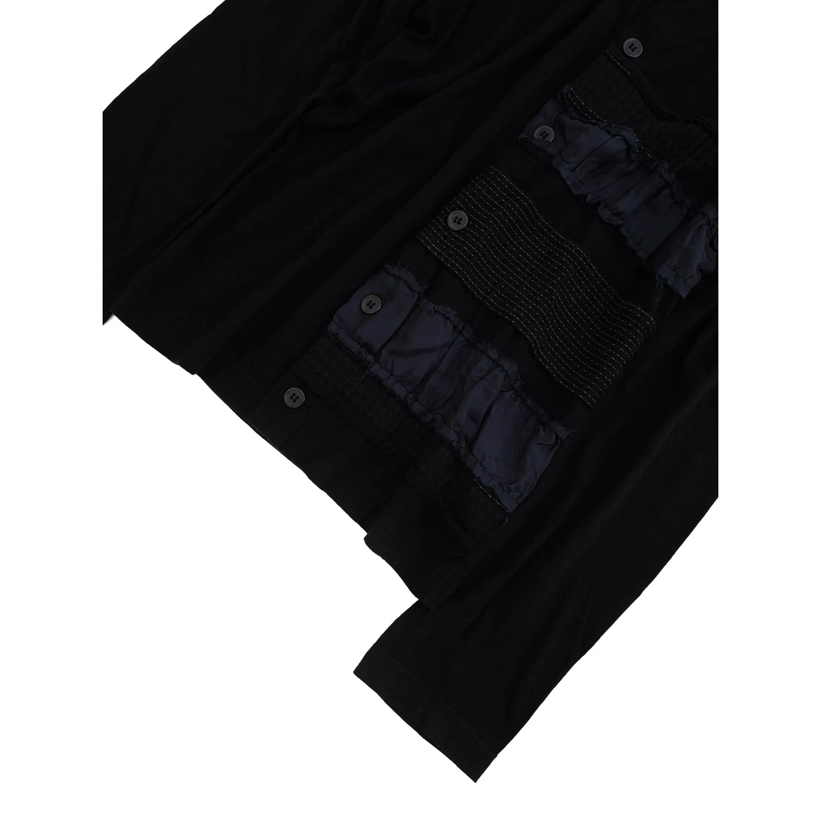 YOHJI YAMAMOTO Cardigan Noir vintage, passéist — photo 3