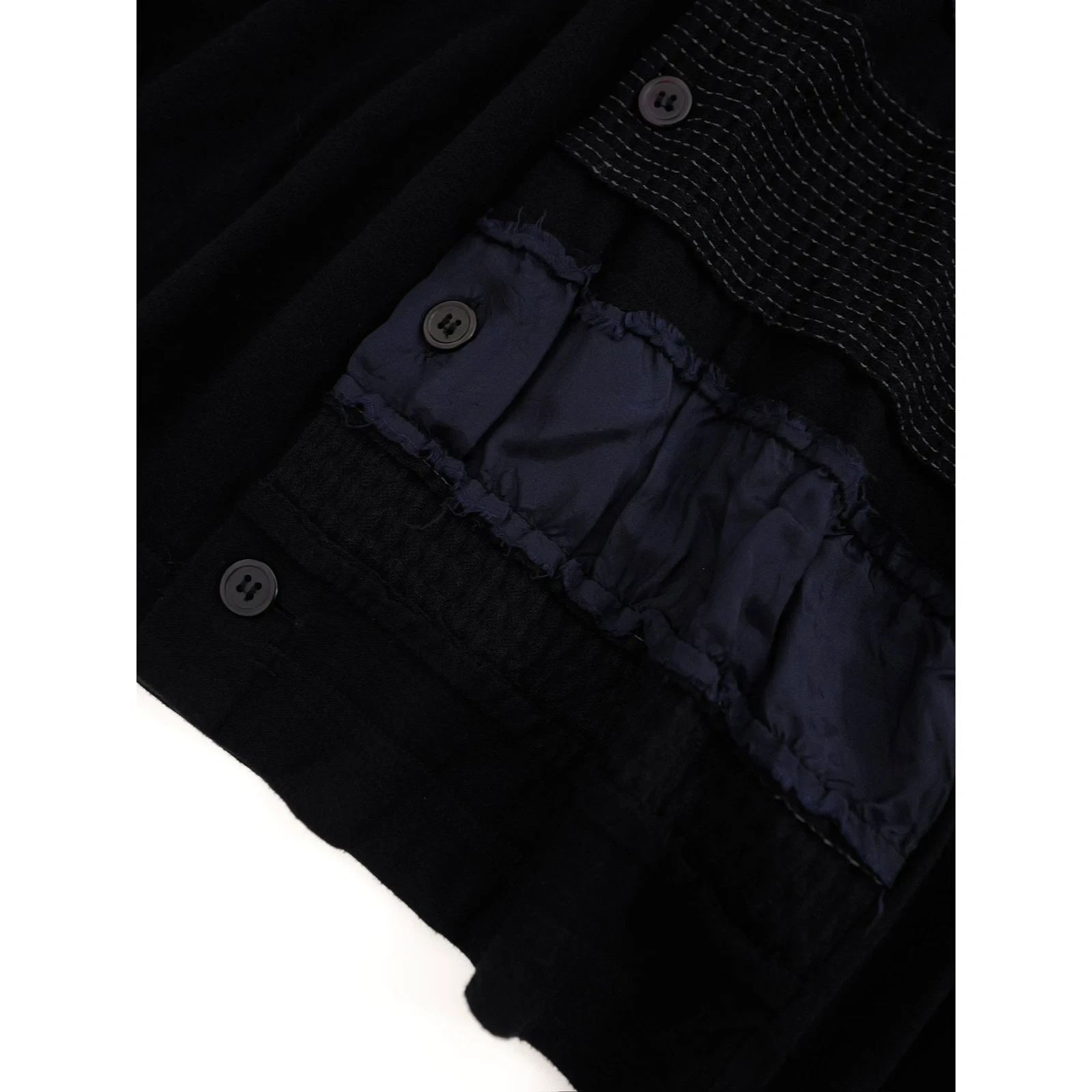 YOHJI YAMAMOTO Cardigan Noir vintage, passéist — photo 6